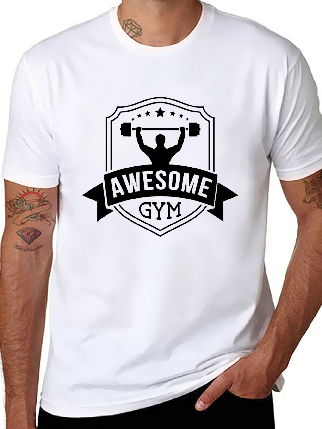 Awesome Gym Workout T-Shirt
