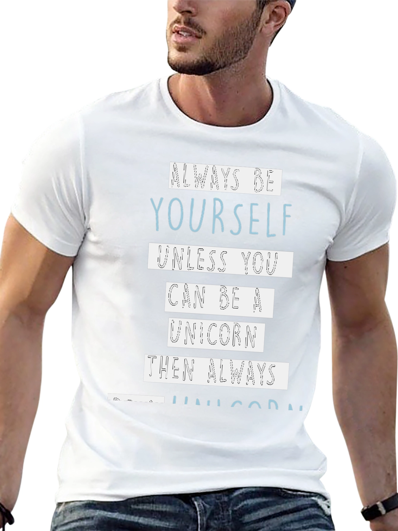 Always Be Yourself Unicorn Graphic Tee