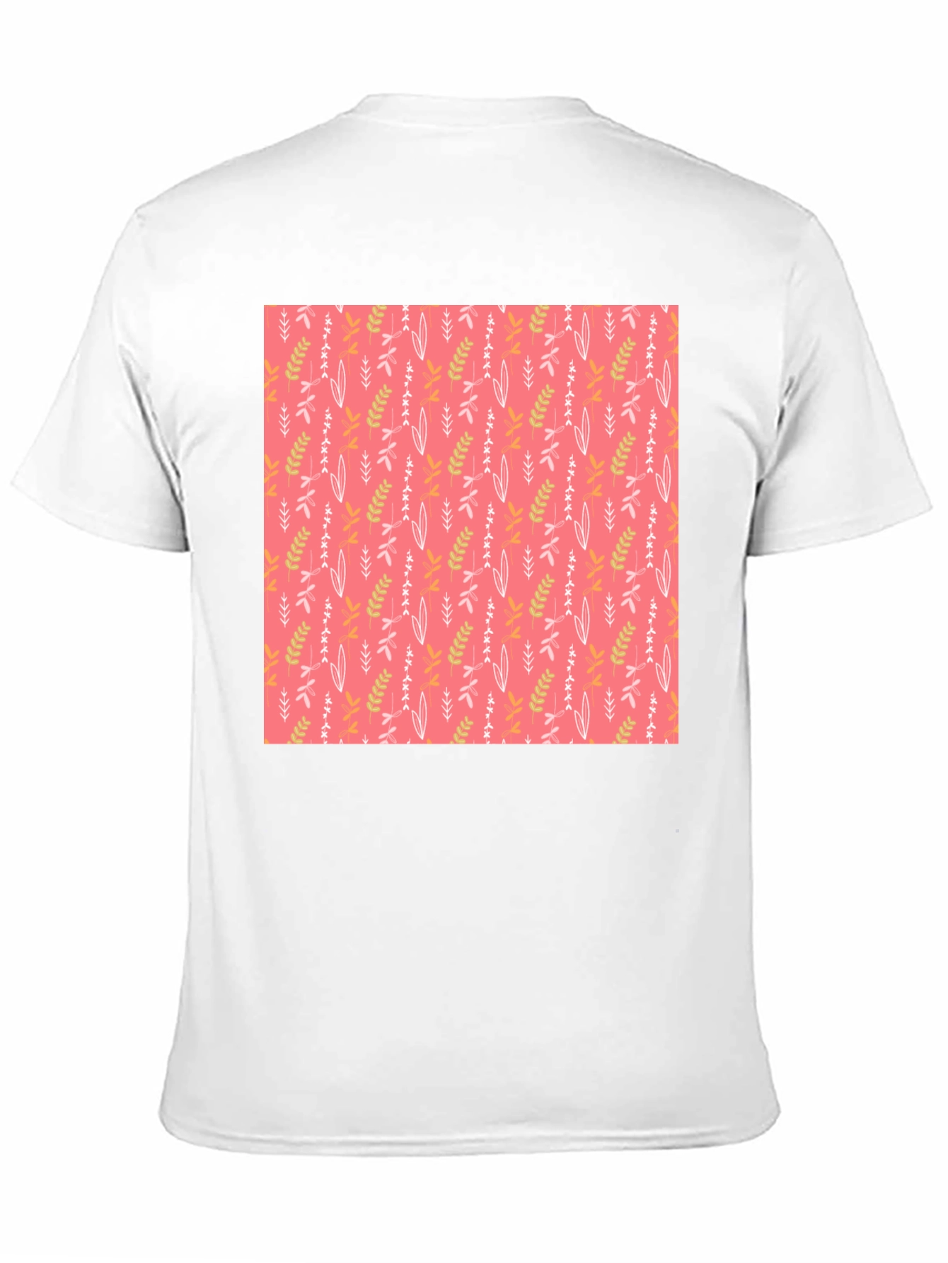 Floral Pattern T-Shirt - Stylish Casual Wear