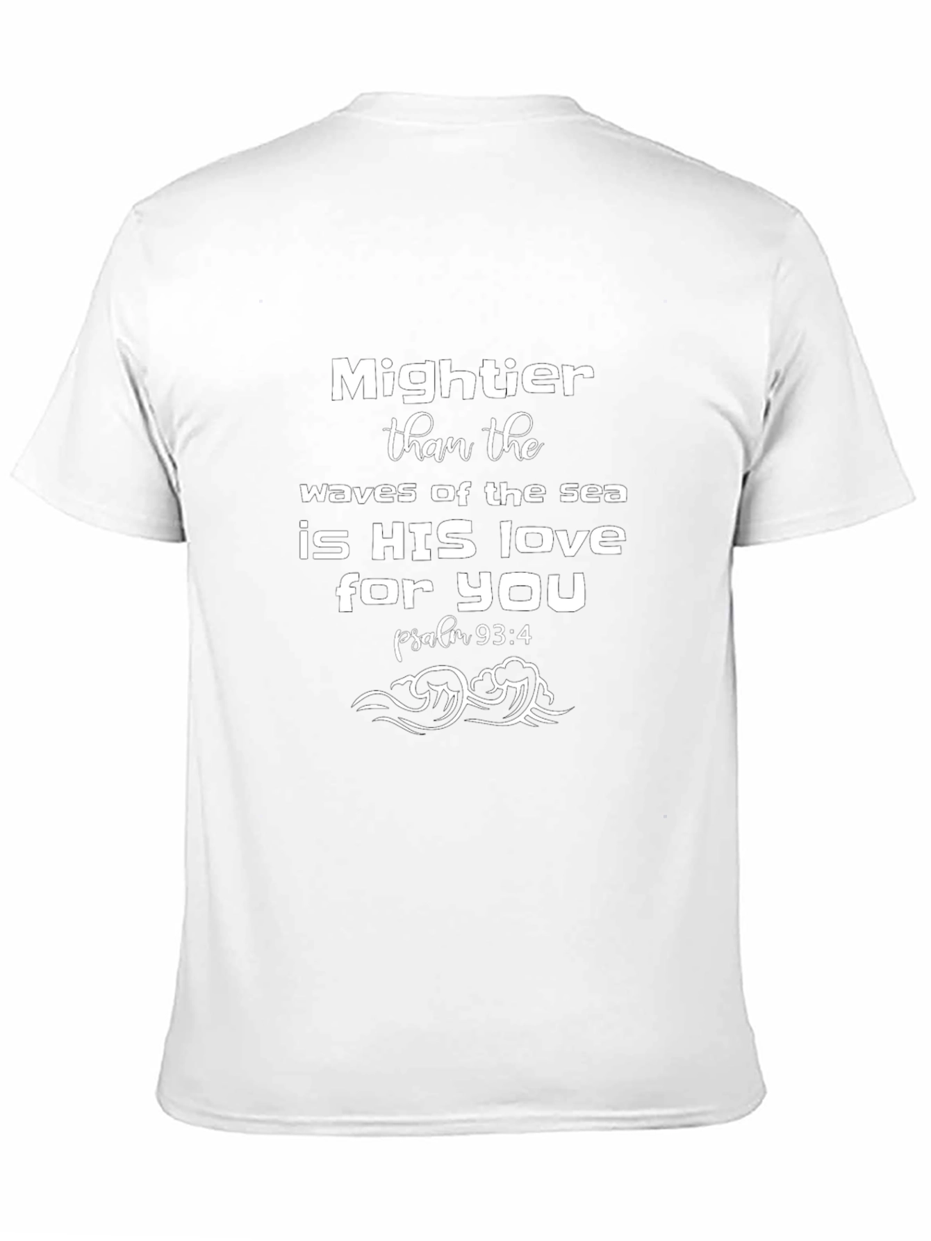 Mightier Than The Waves Graphic T-Shirt