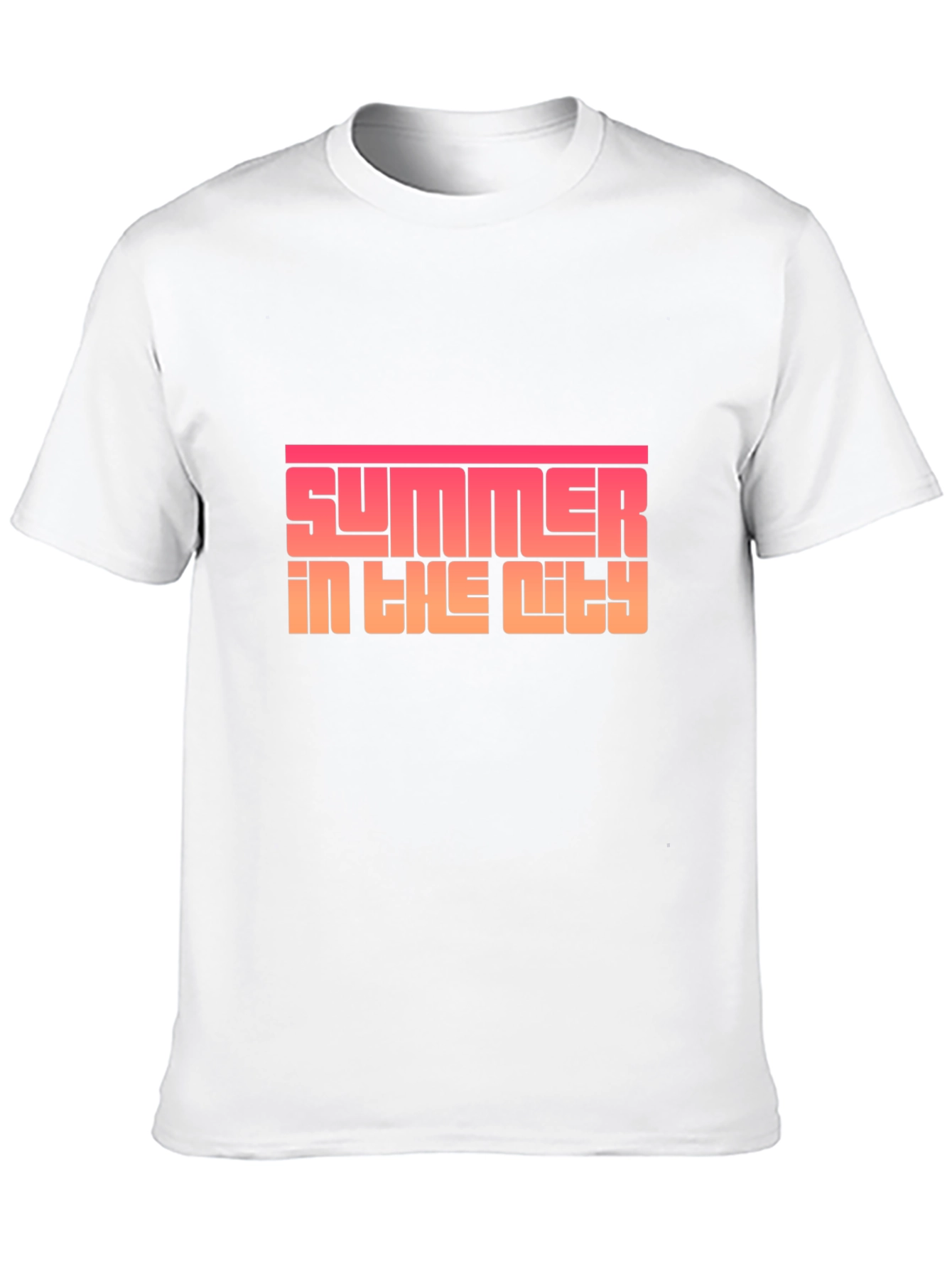 Summer in the City Black Graphic Tee