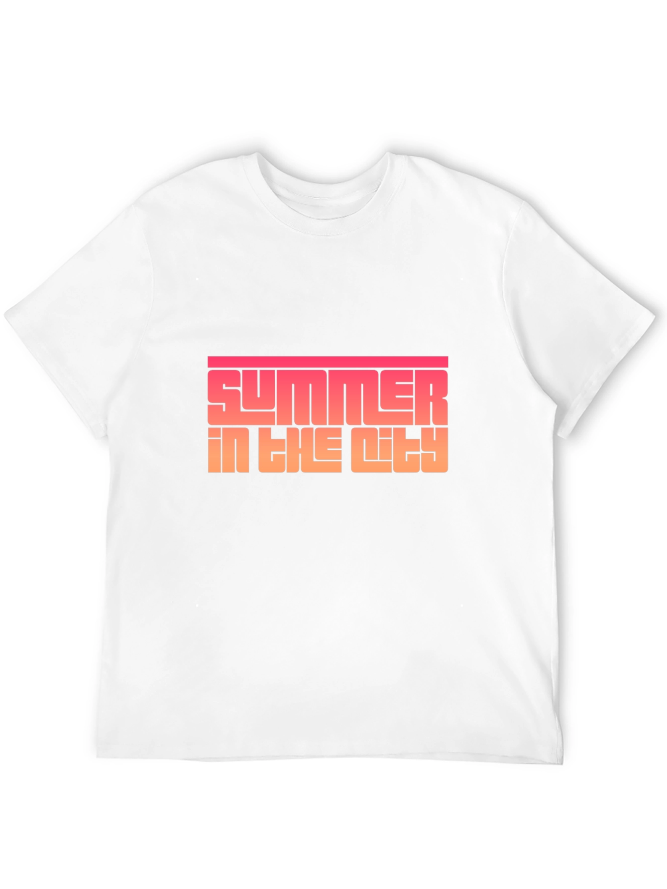 Summer in the City Black Graphic Tee