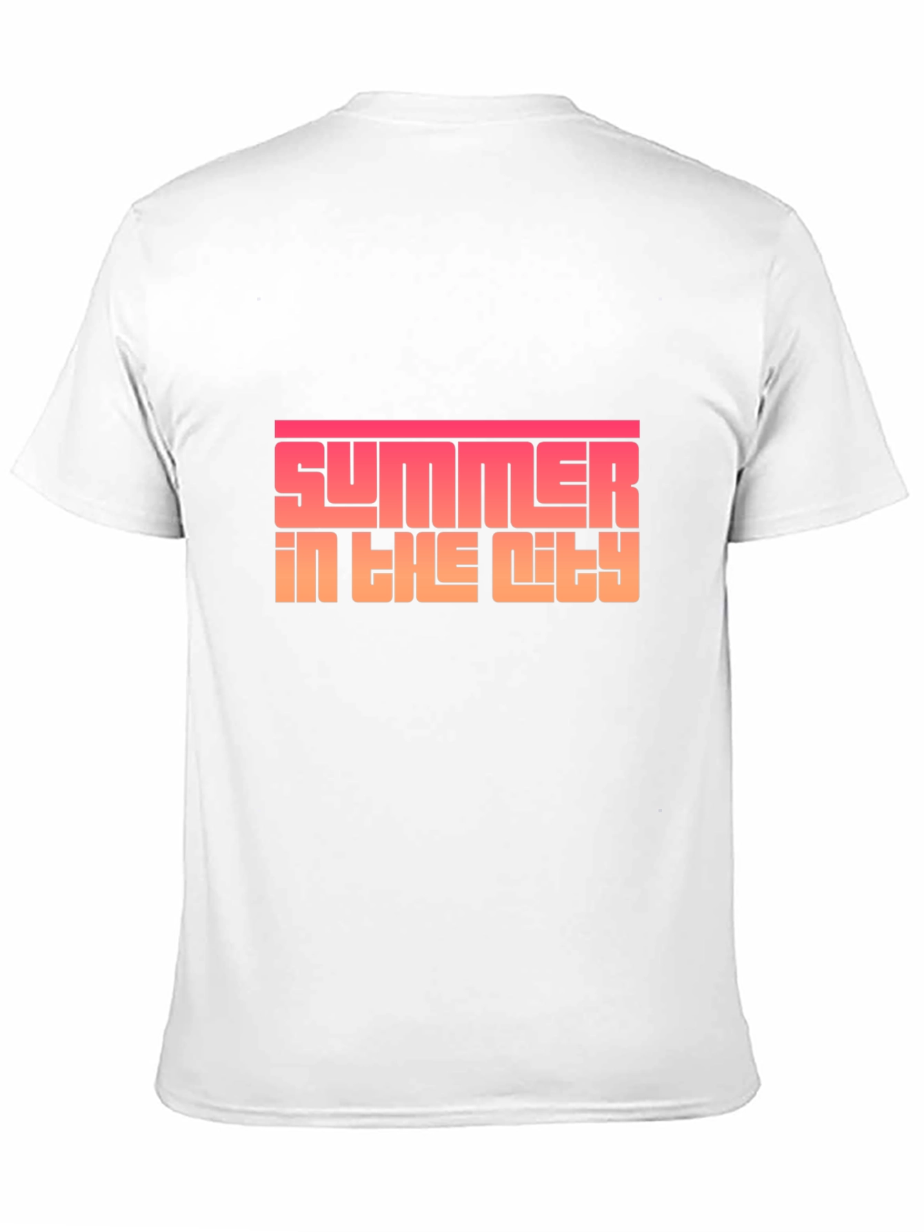 Summer in the City Black Graphic Tee