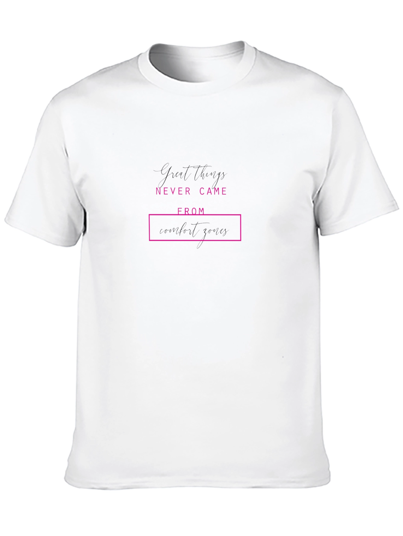 Motivational Graphic Tee - Great Things