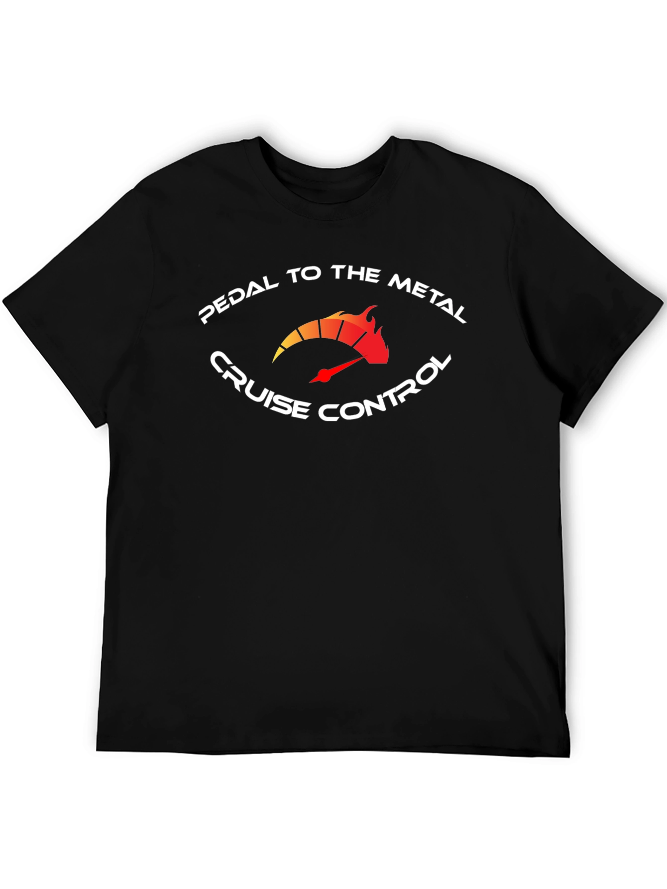 Pedal to the Metal Cruise Control Black Tee