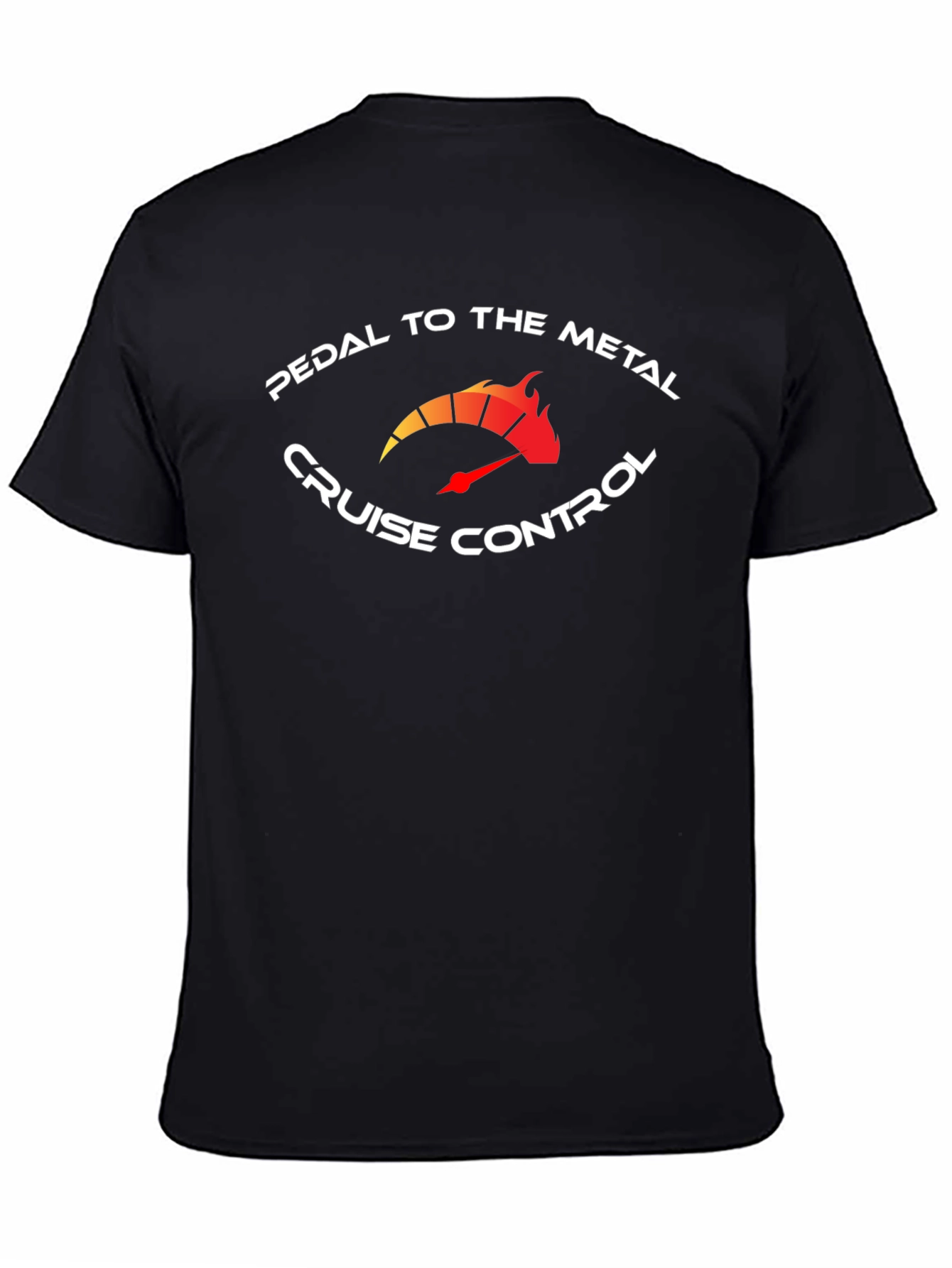 Pedal to the Metal Cruise Control Black Tee