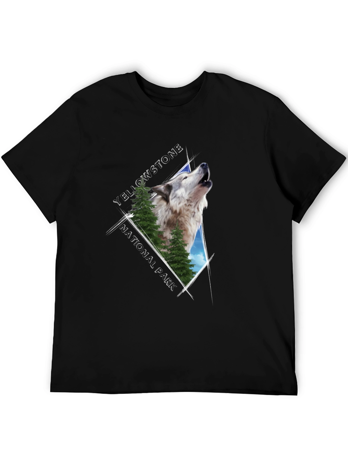 Yellowstone Wolf Graphic Tee
