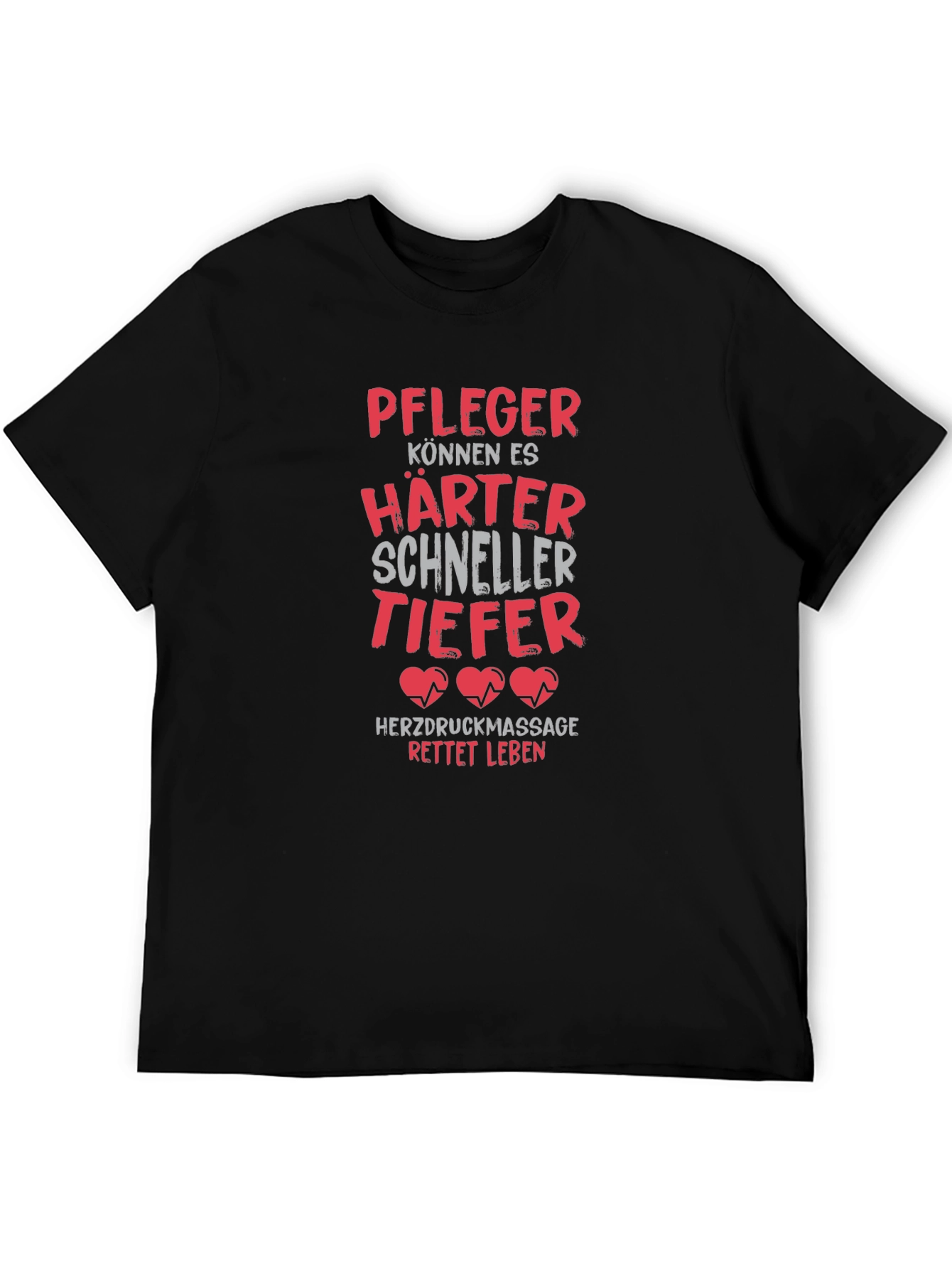 Pfleger Können Es Harter Mens Graphic T-Shirt