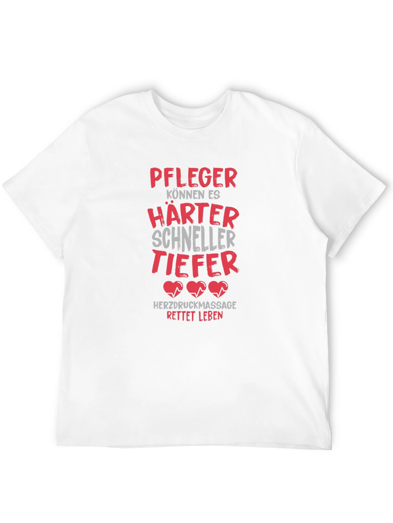 Pfleger Können Es Harter Mens Graphic T-Shirt