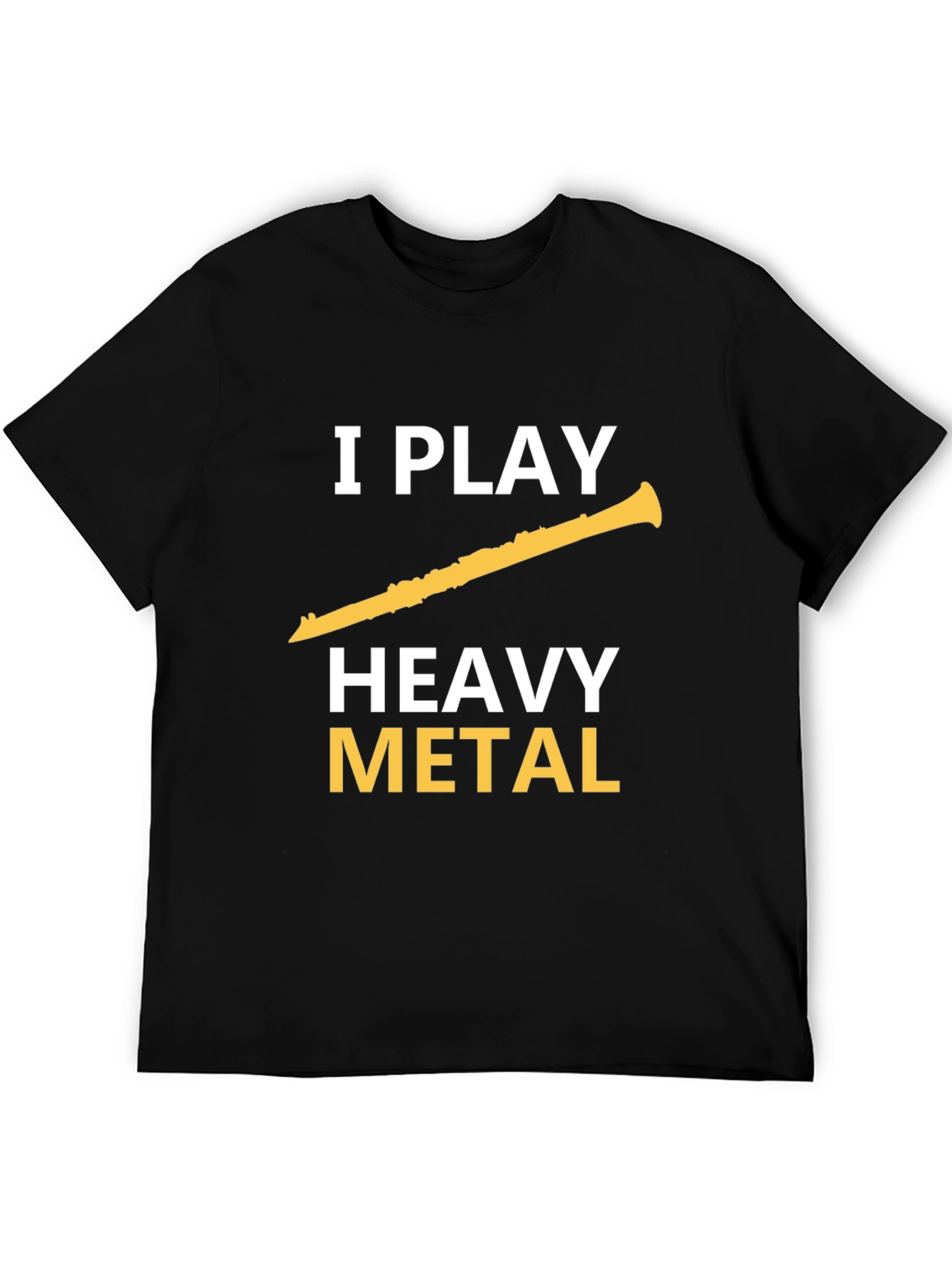 I Play Heavy Metal Clarinet T-Shirt