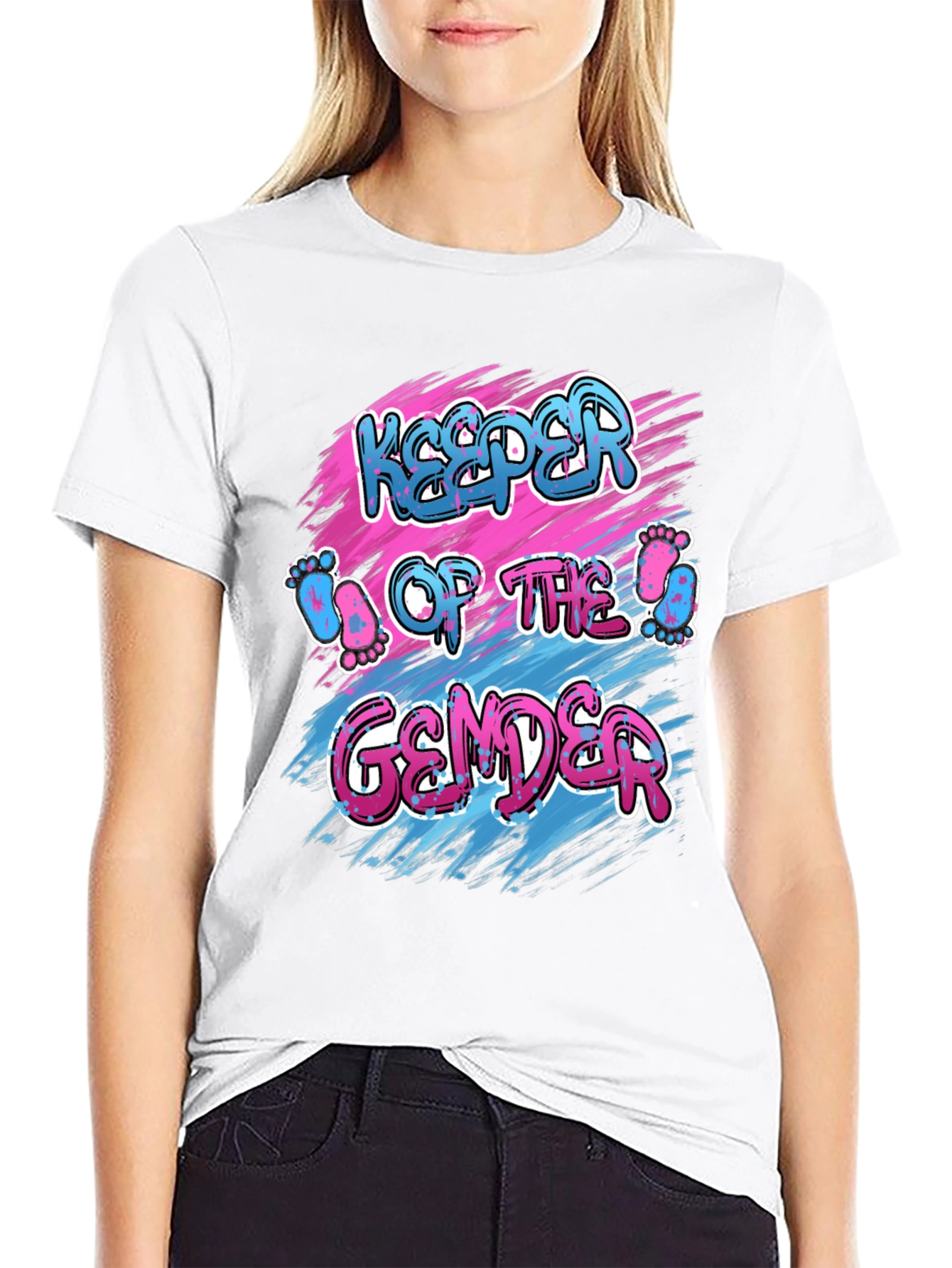 Keeper of the Gender T-Shirt Baby Reveal
