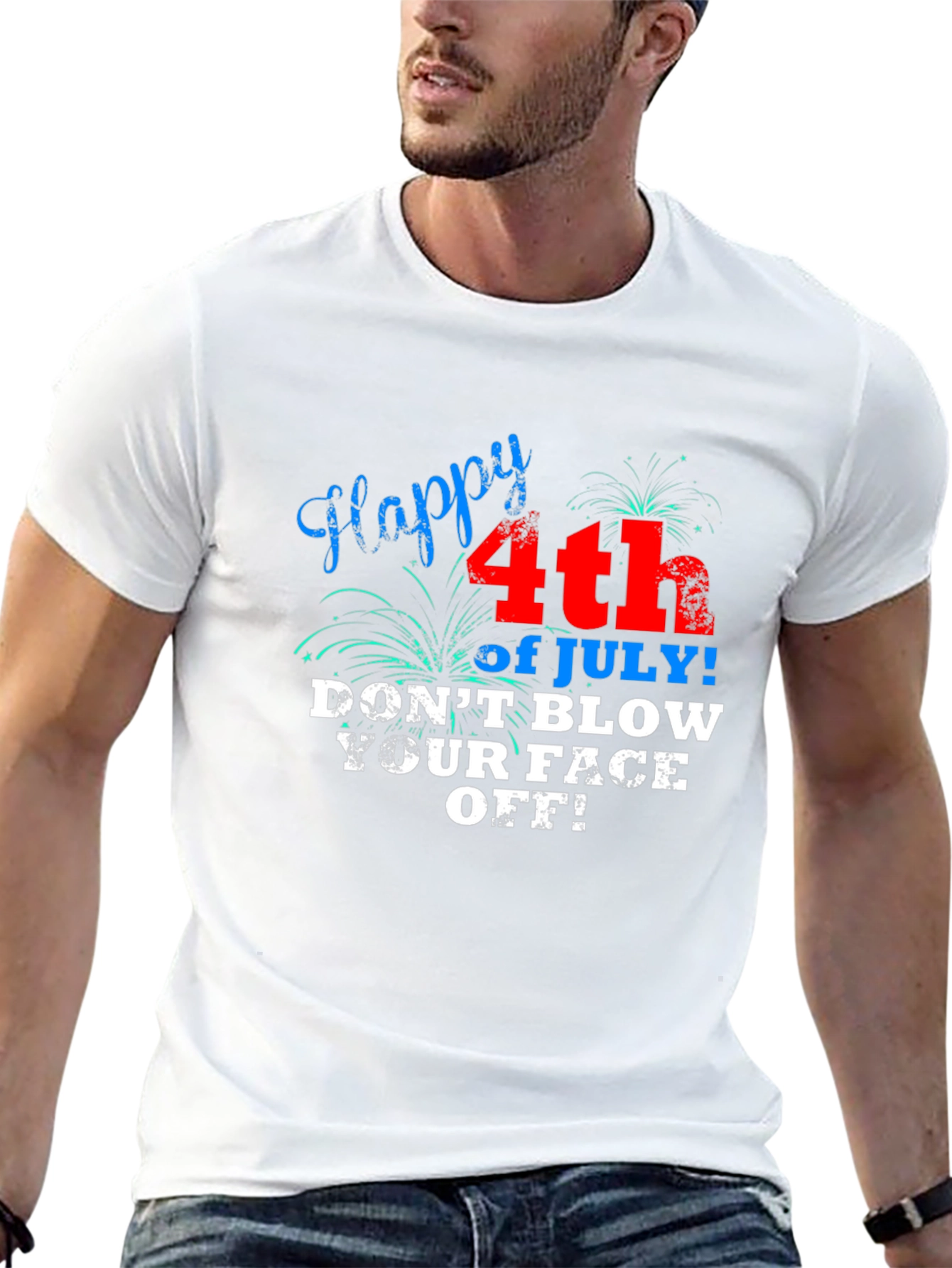 Happy 4th of July Graphic T-Shirt