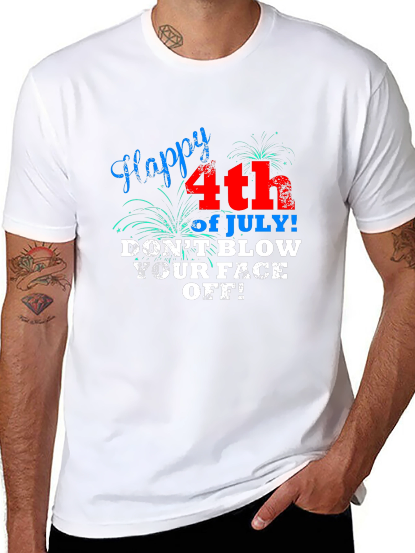 Happy 4th of July Graphic T-Shirt