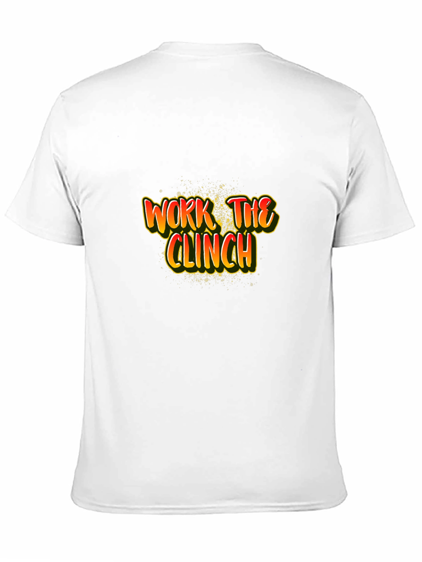 Work the Clinch Black Graphic T-Shirt