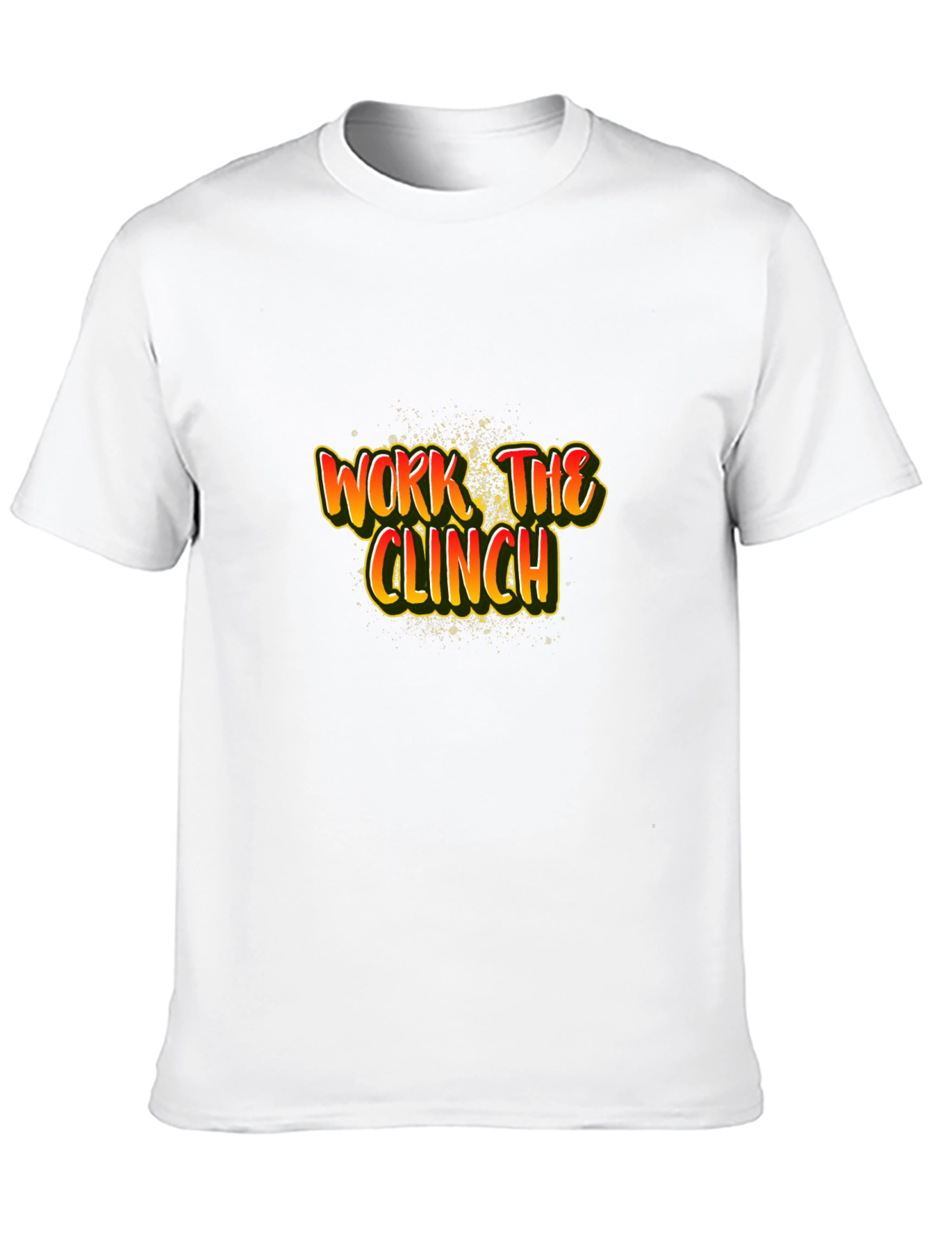 Work the Clinch Black Graphic T-Shirt