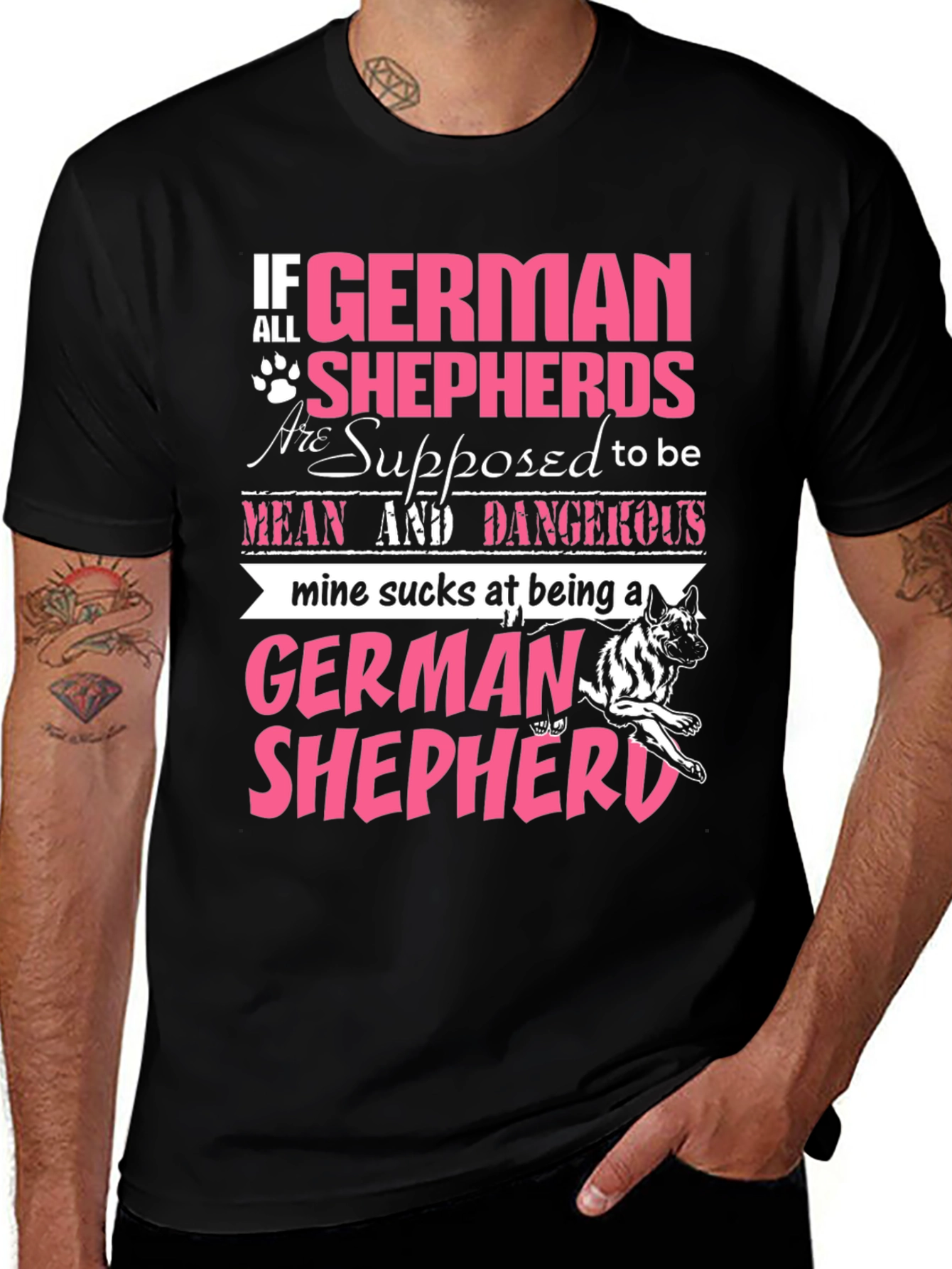 Funny German Shepherd T-Shirt
