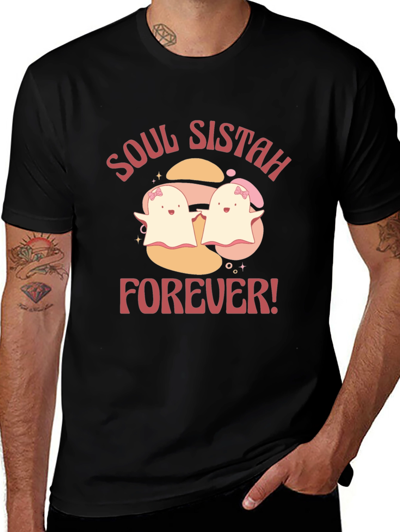 Soul Sistah Forever Ghost Graphic Tee