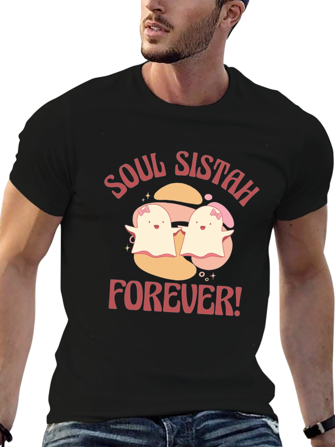 Soul Sistah Forever Ghost Graphic Tee