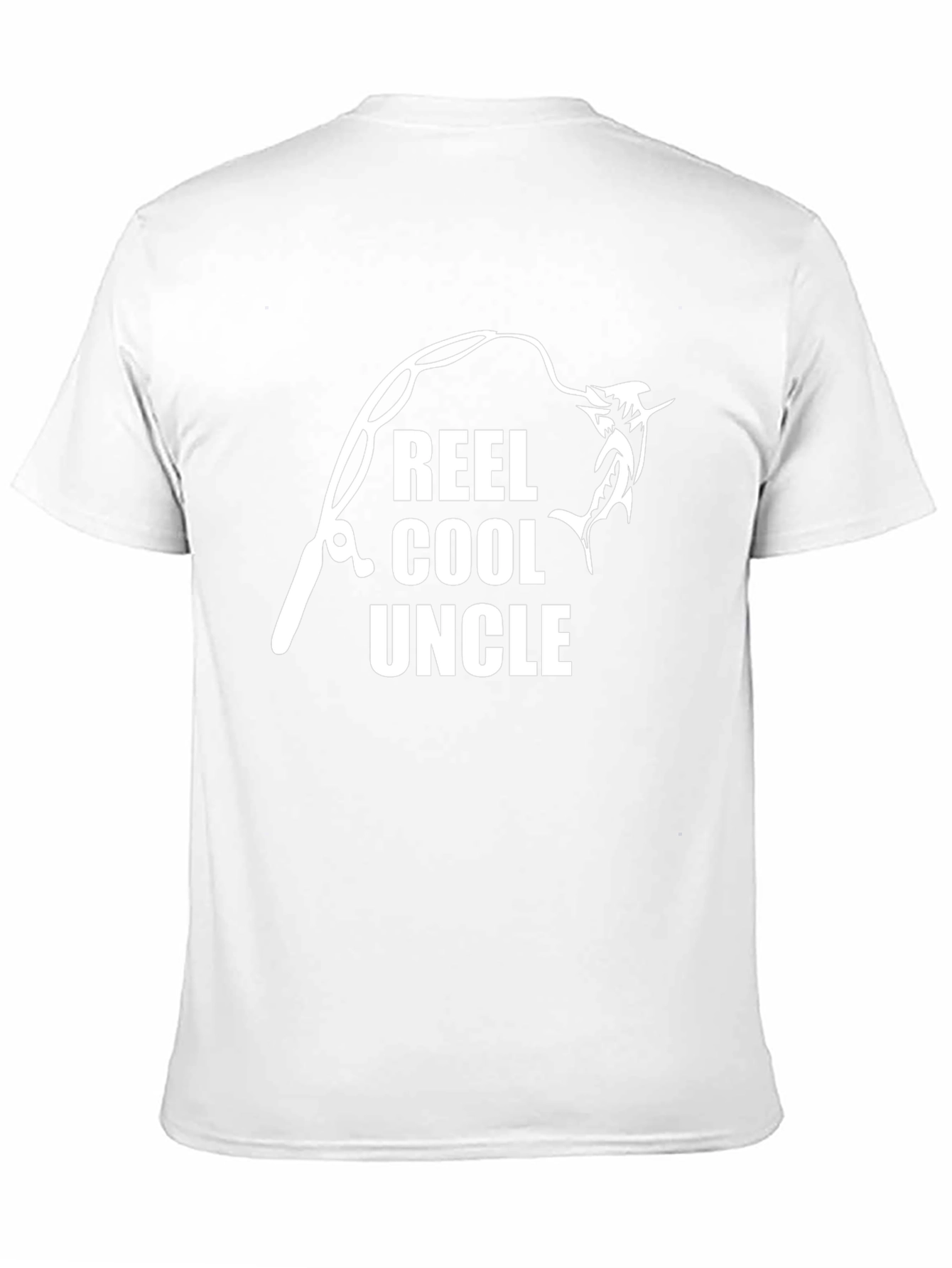 Reel Cool Uncle Fishing Graphic T-Shirt