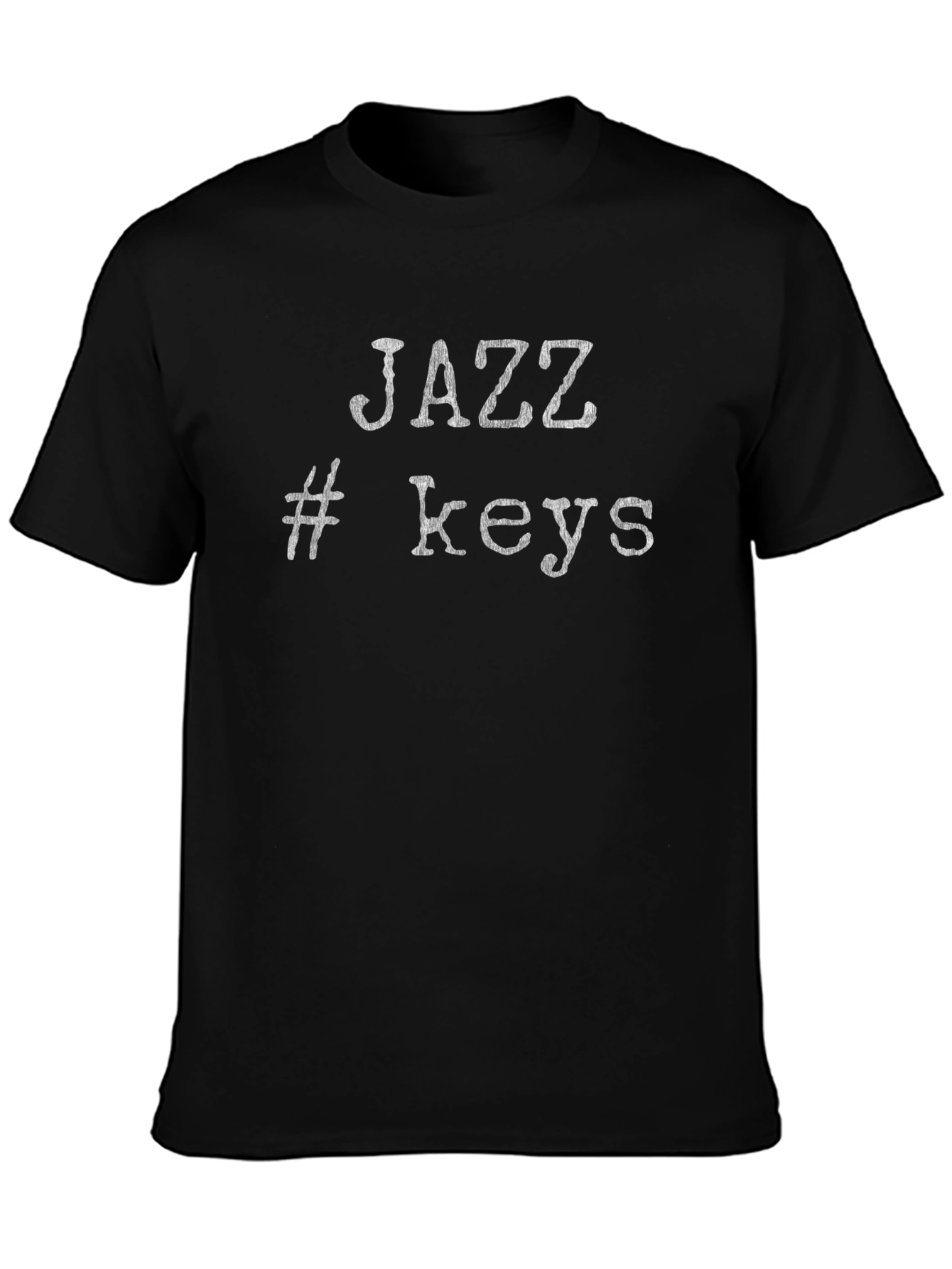 Jazz # Keys T-Shirt - Music Lover Tee