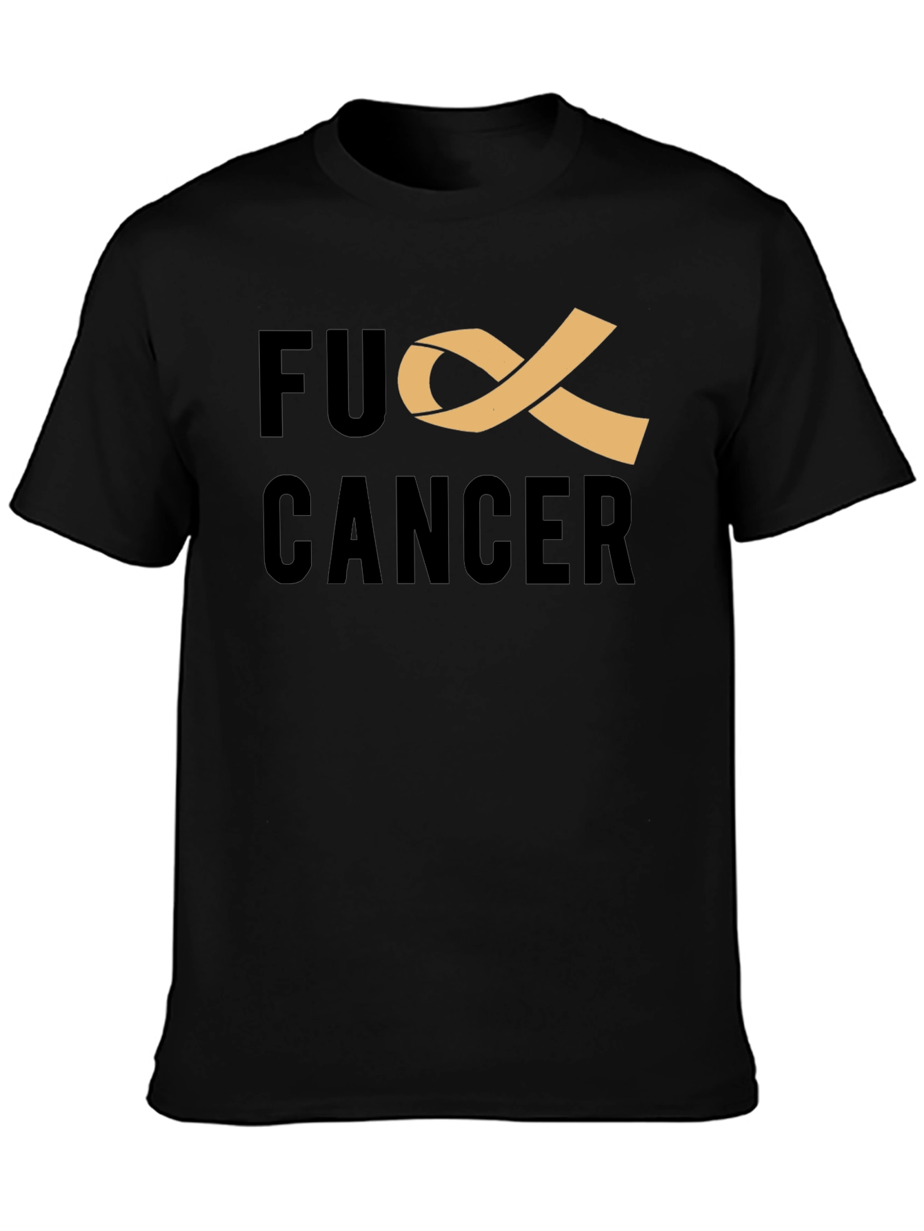 F Cancer Ribbon T-Shirt