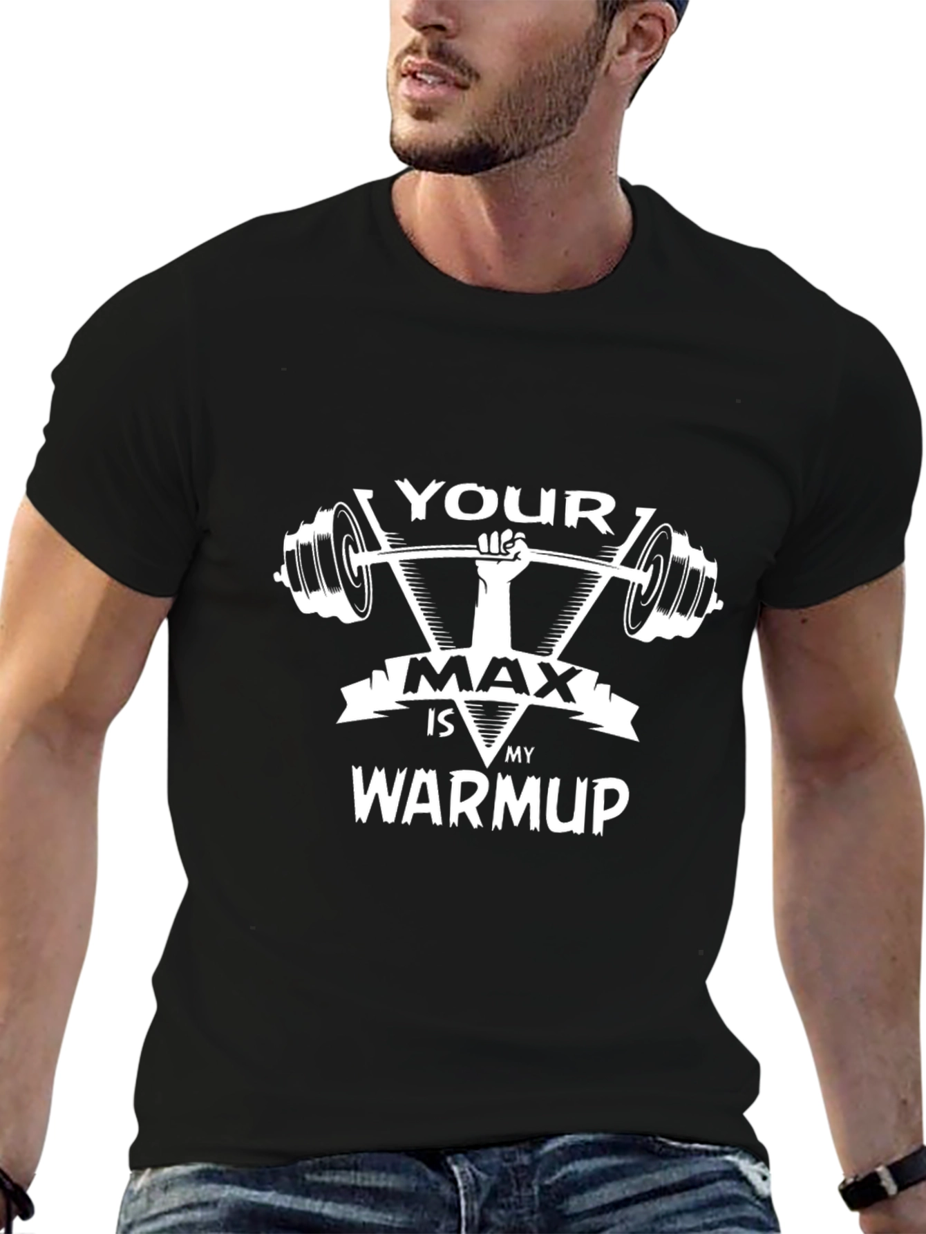 Workout Shirt: Your Max Is My Warmup