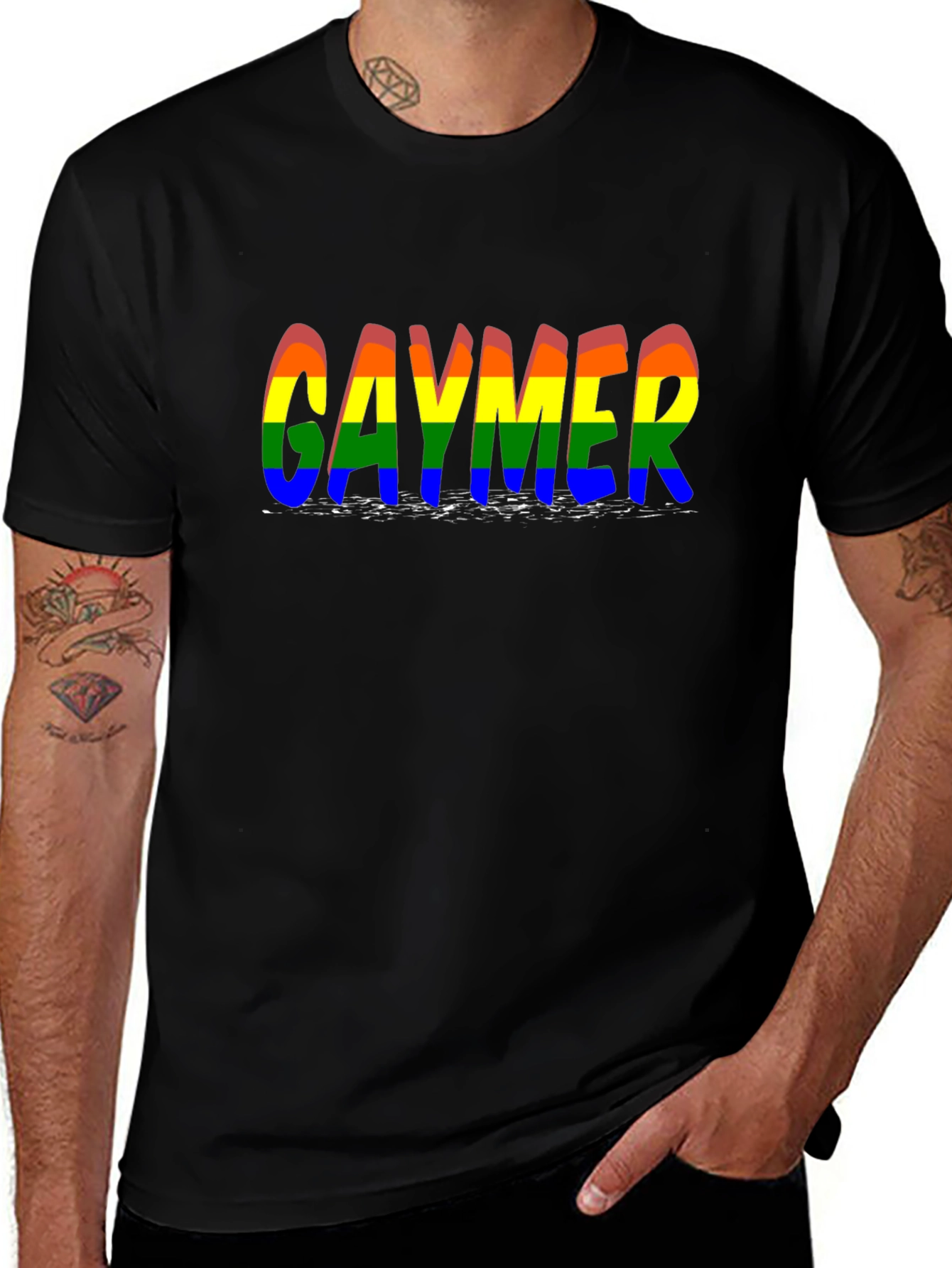 Gaymer Rainbow Pride T-Shirt