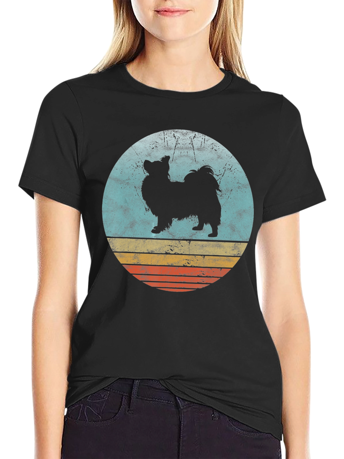 Retro Dog Silhouette Tee