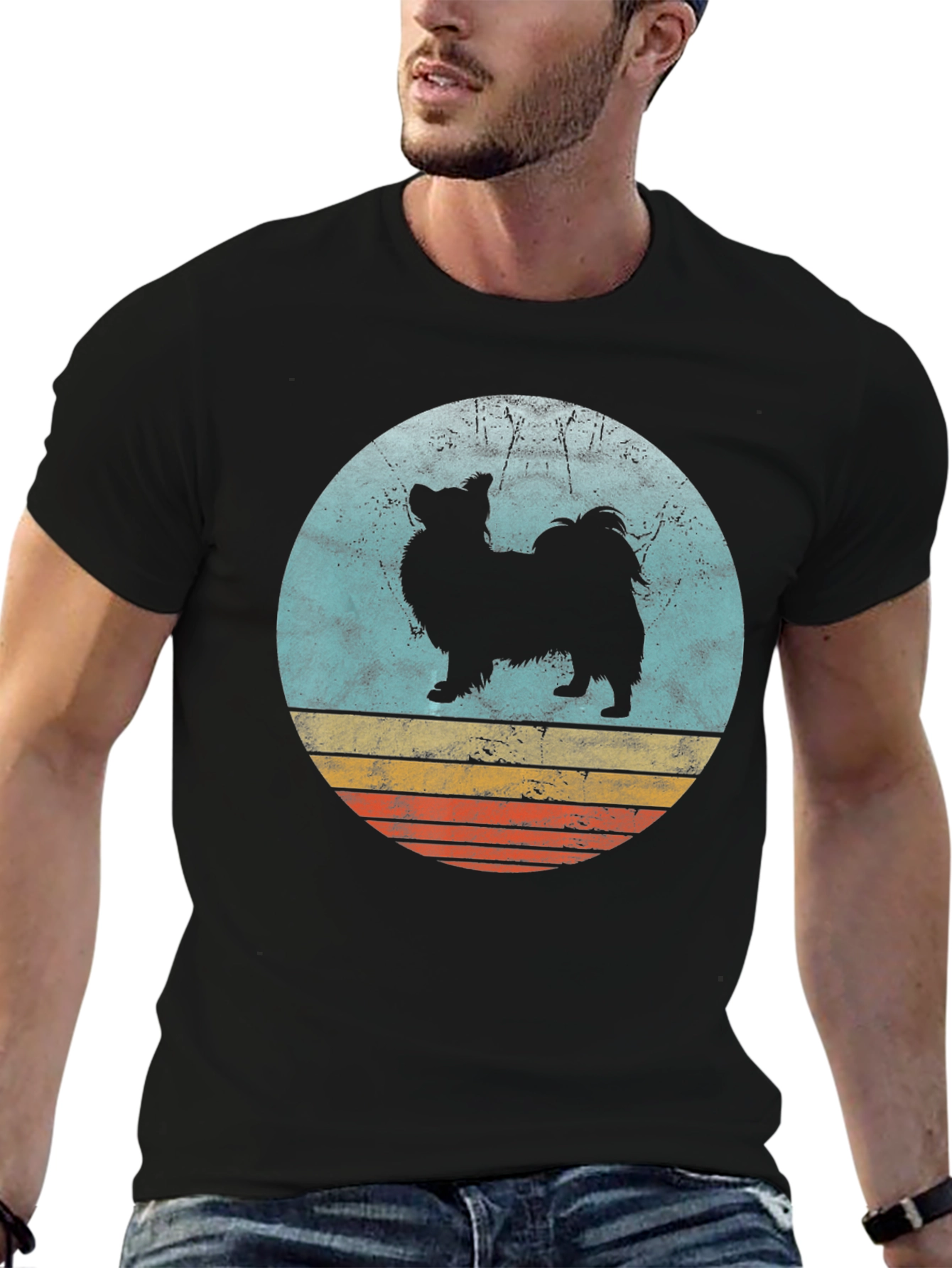Retro Dog Silhouette Tee