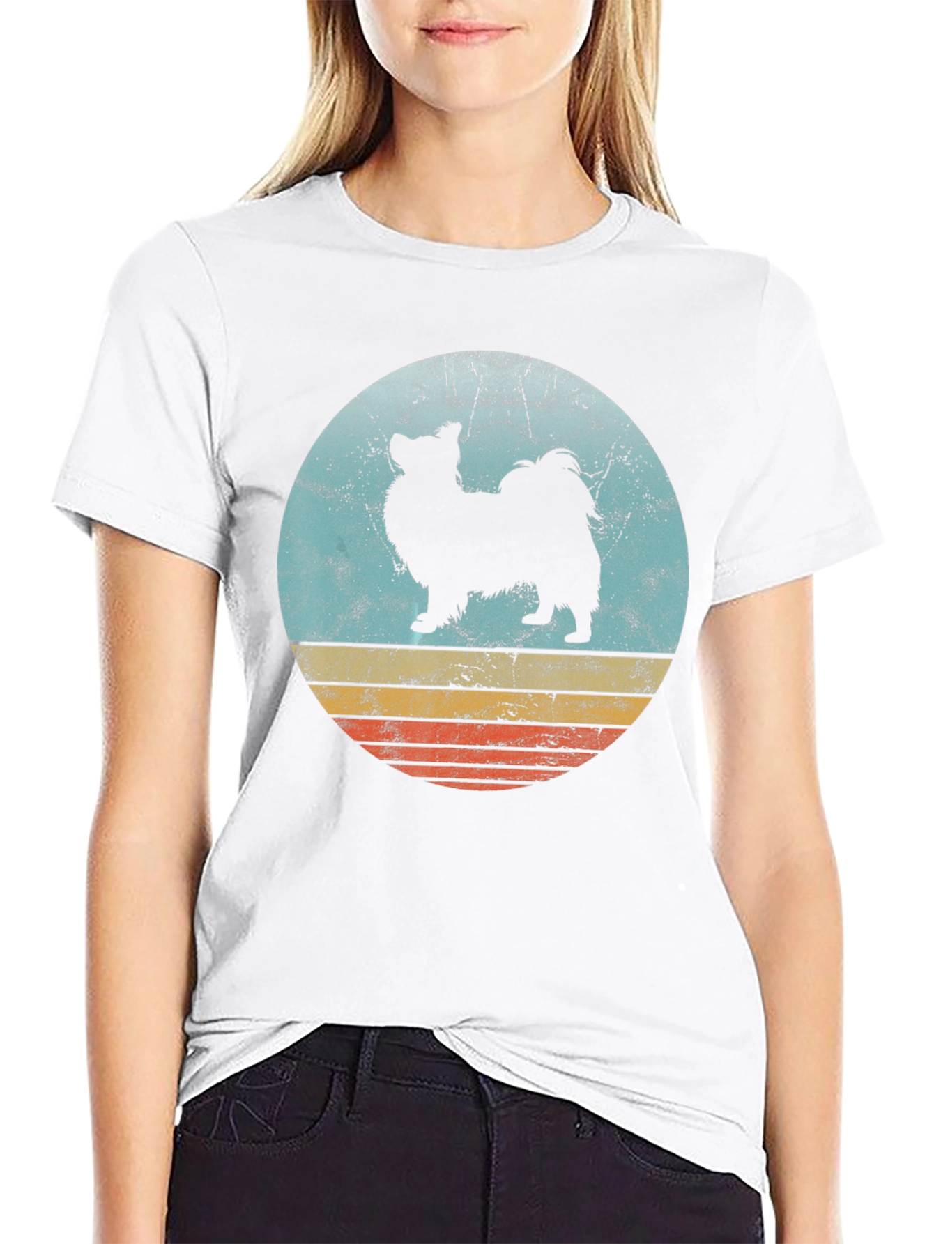Retro Dog Silhouette Tee