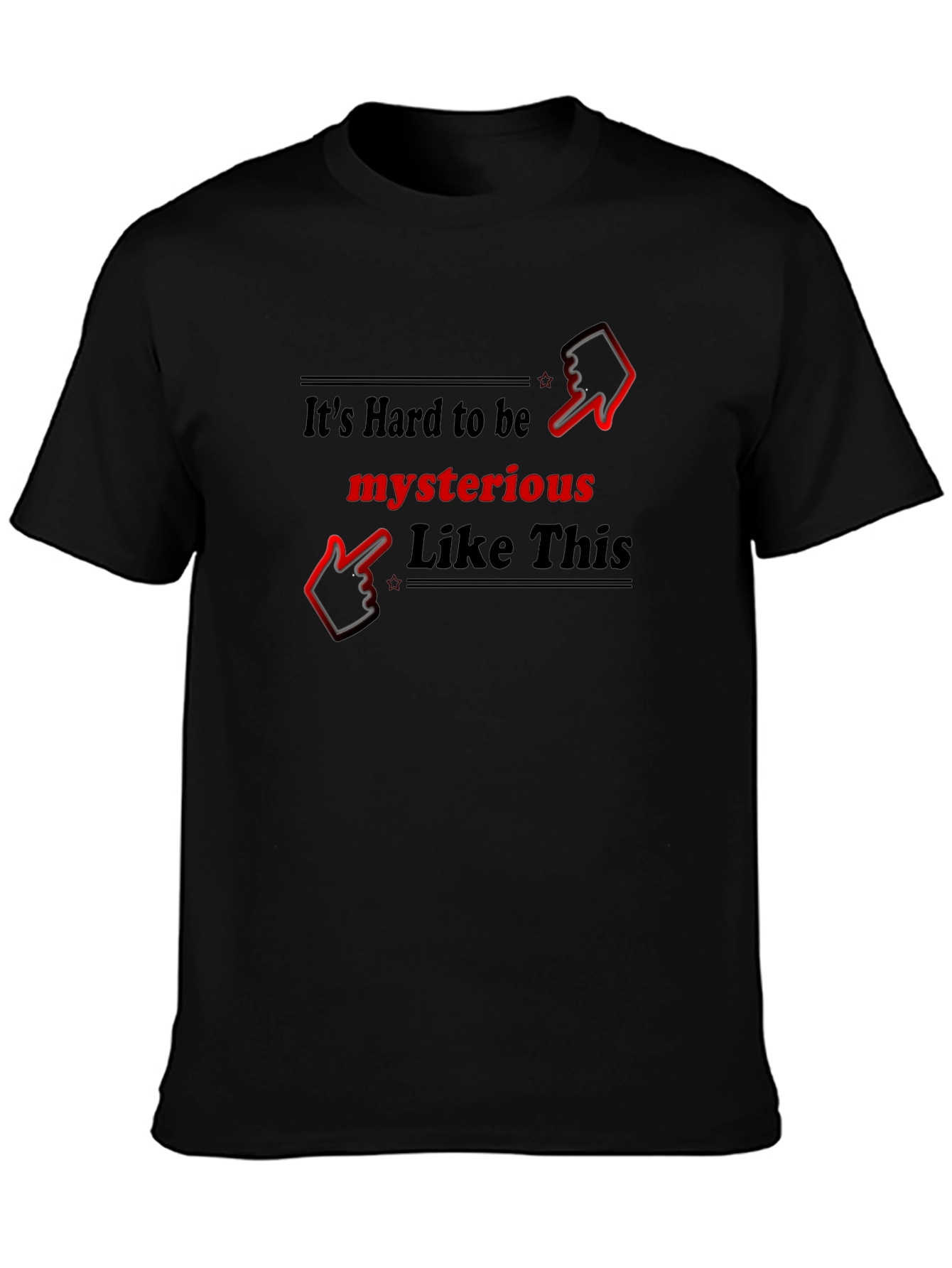Mysterious Graphic T-Shirt