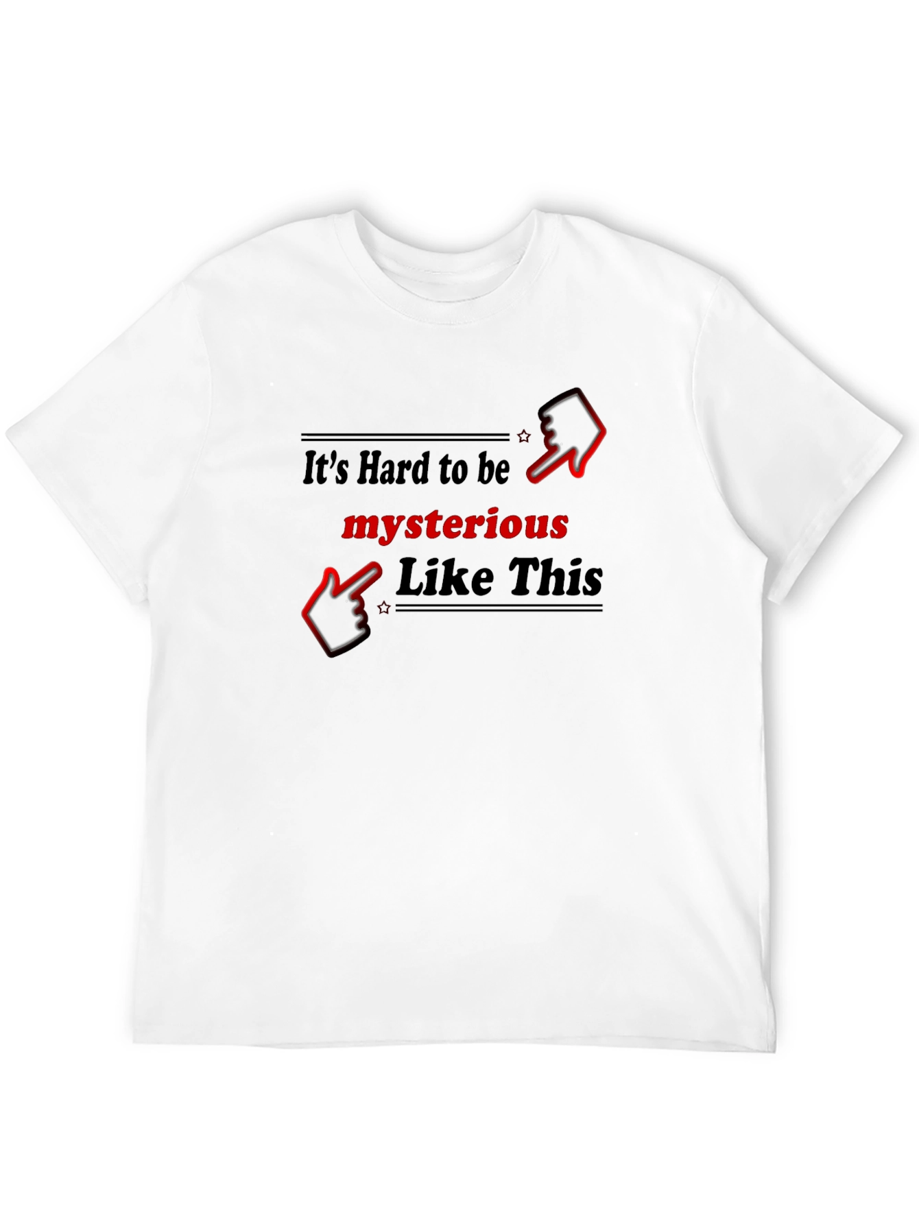 Mysterious Graphic T-Shirt