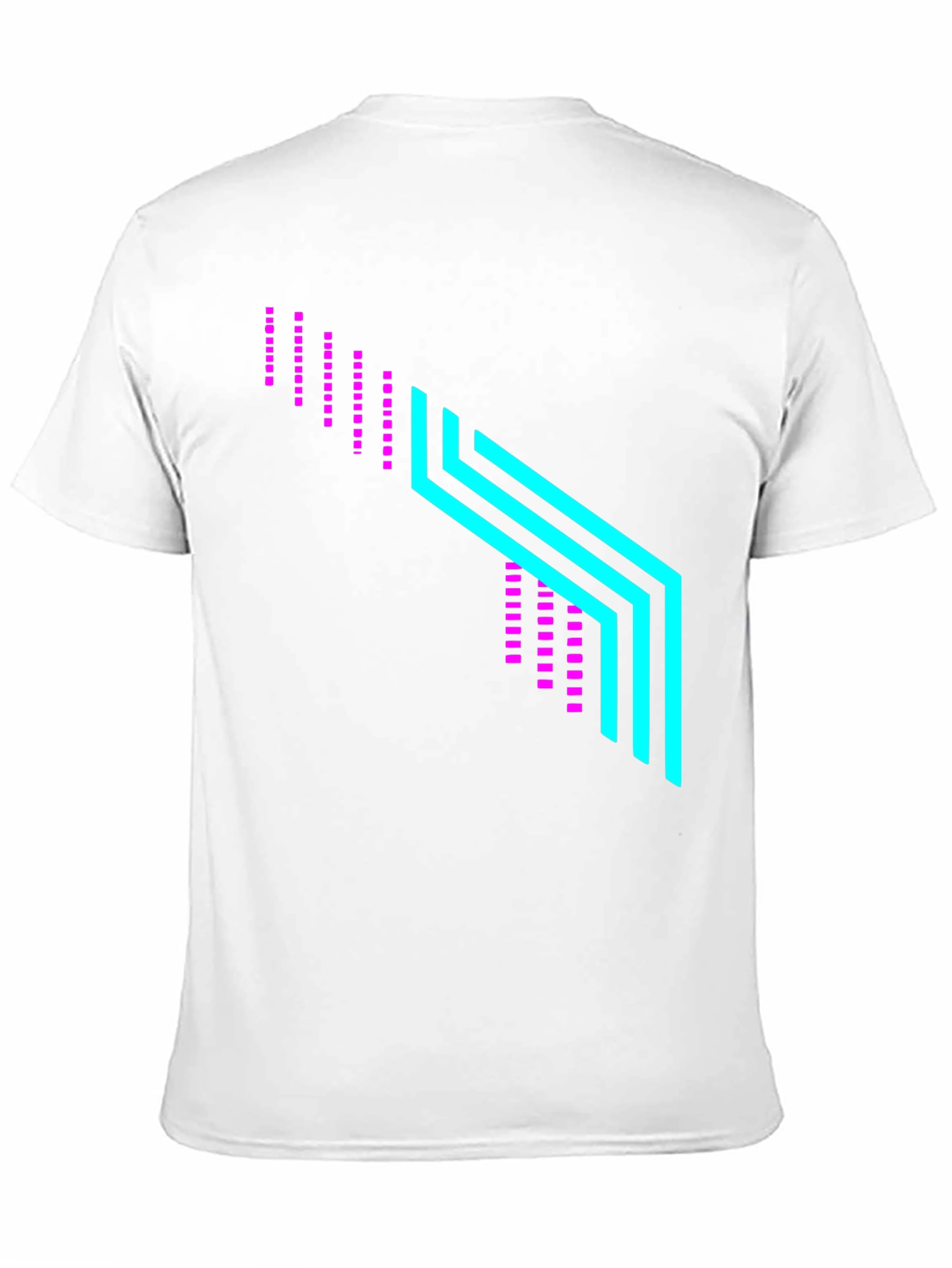 Neon Graphic Black T-Shirt