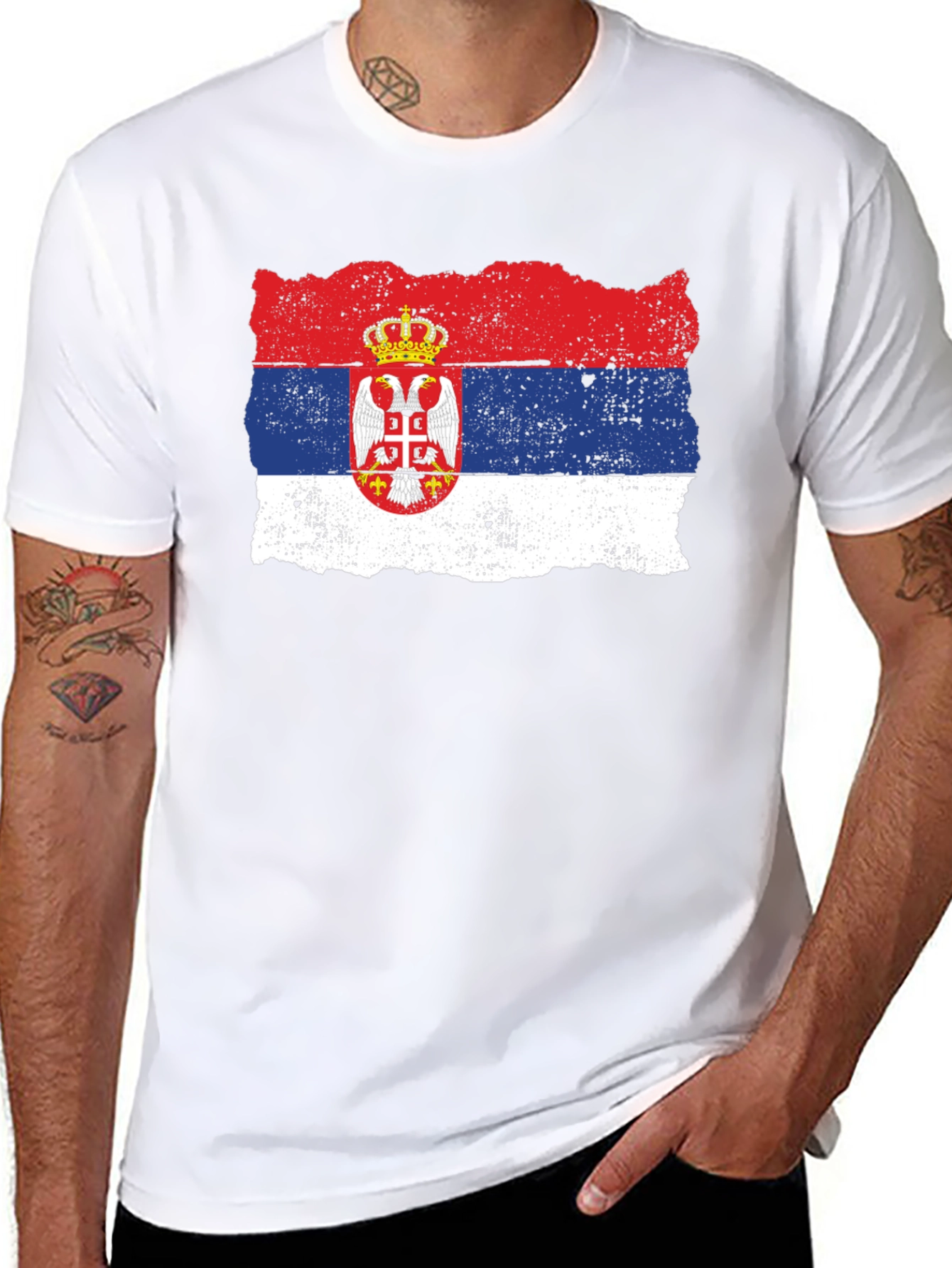 Serbia Flag T-Shirt