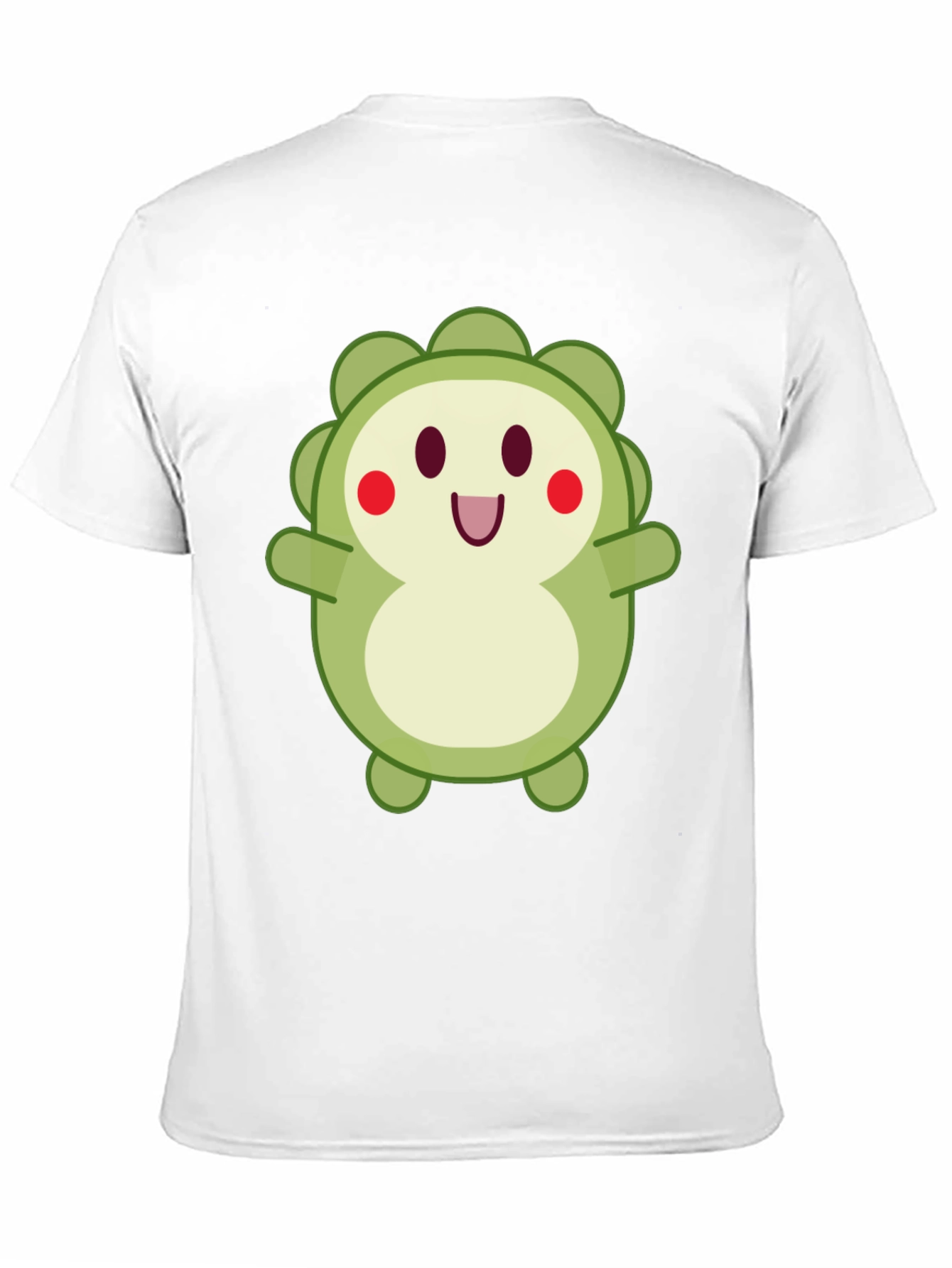 Cute Cartoon Character T-Shirt - Black