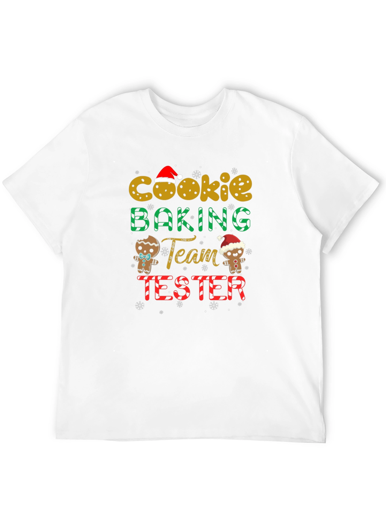 Cookie Baking Team Tester Black T-Shirt