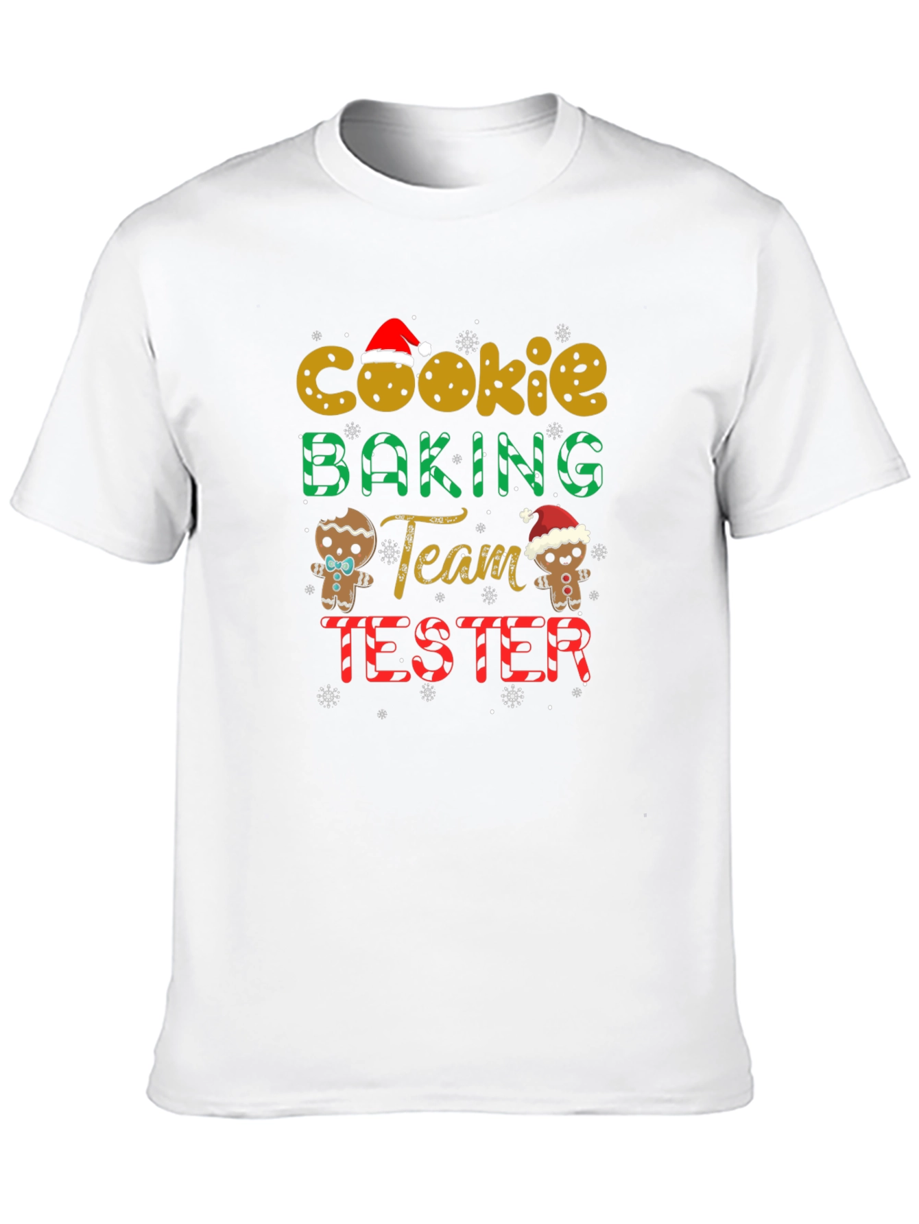 Cookie Baking Team Tester Black T-Shirt