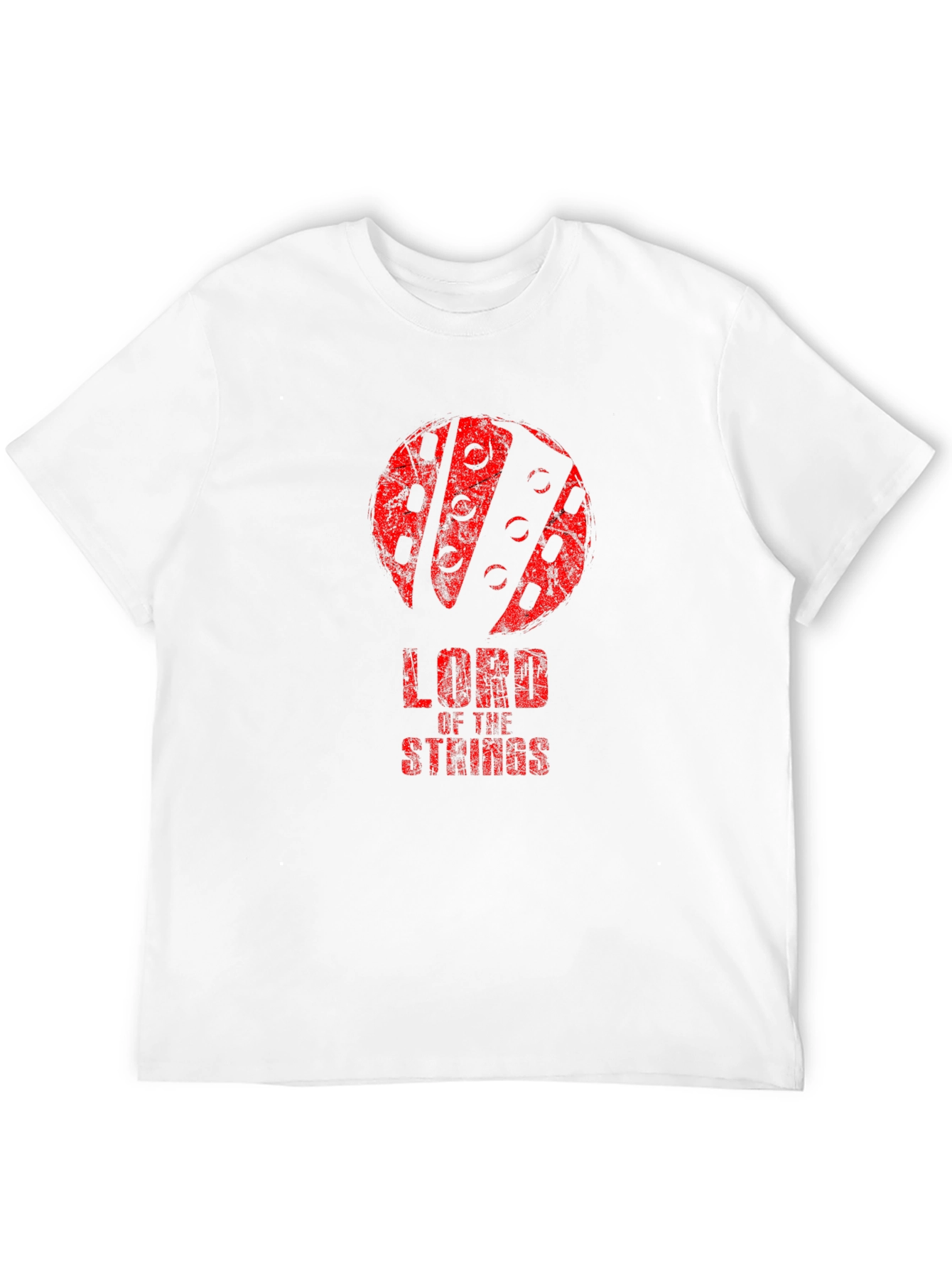 Lord of the Strings Graphic Tee - Black