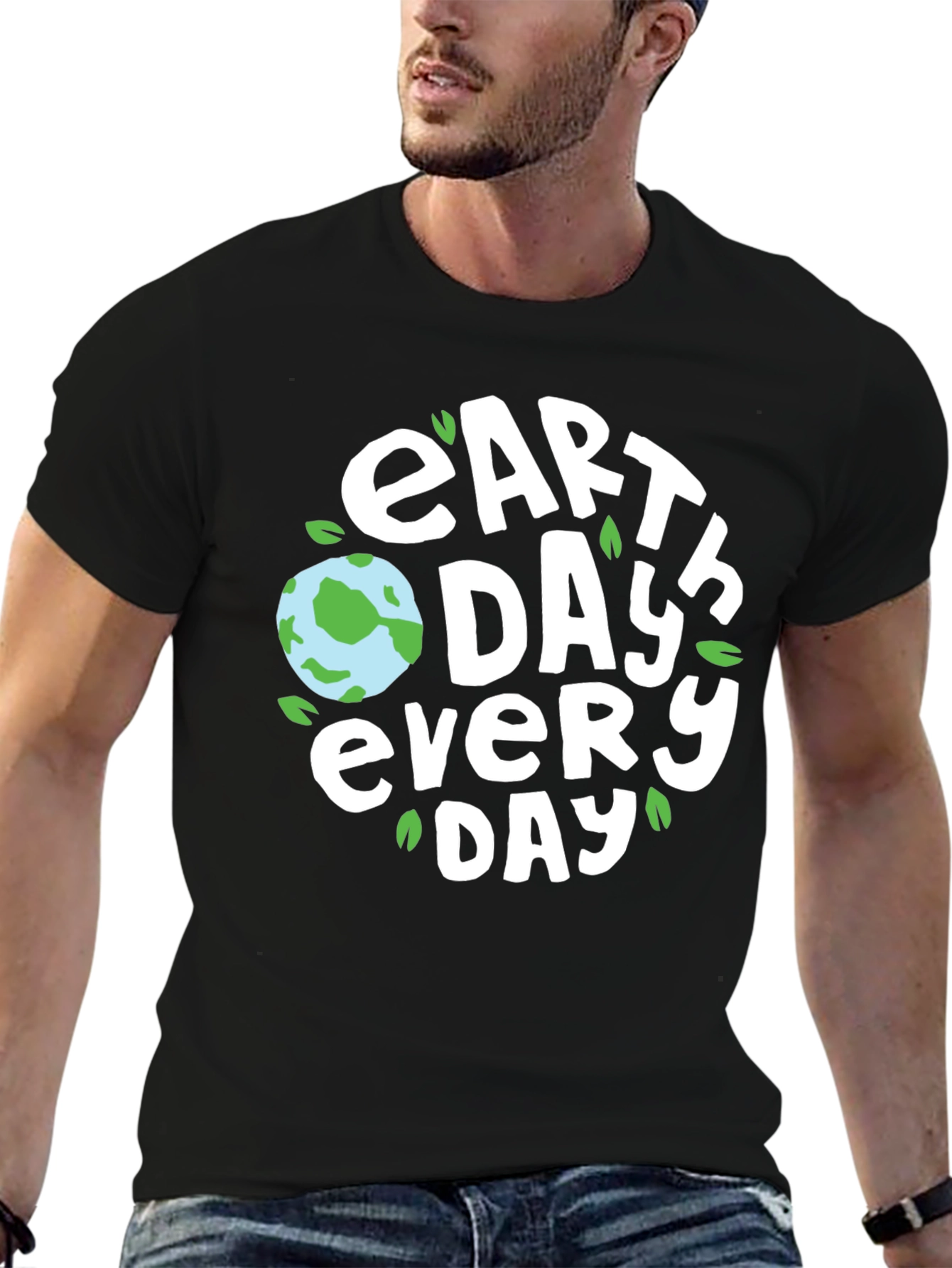 Earth Day Every Day T-Shirt - Black