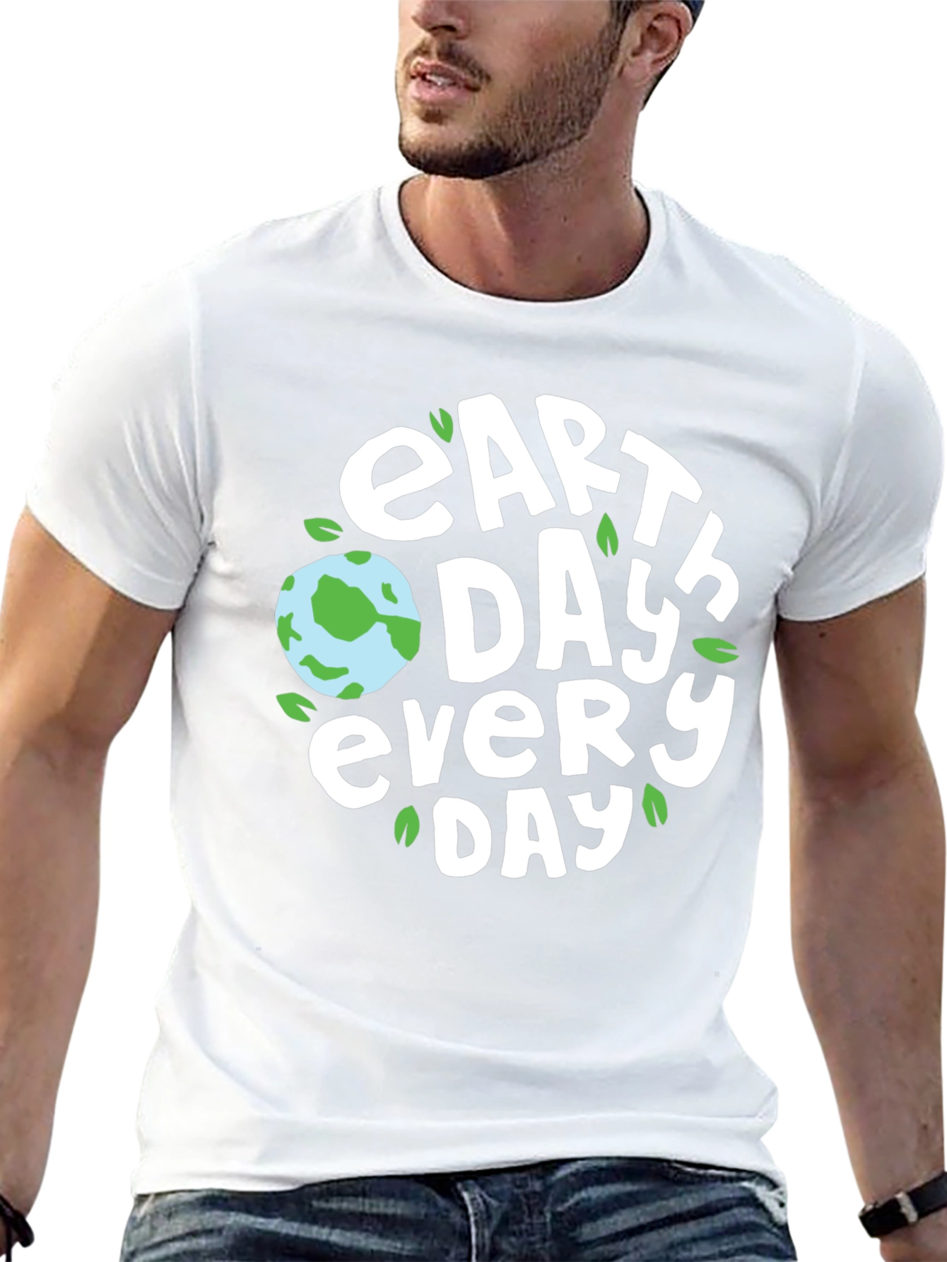 Earth Day Every Day T-Shirt - Black