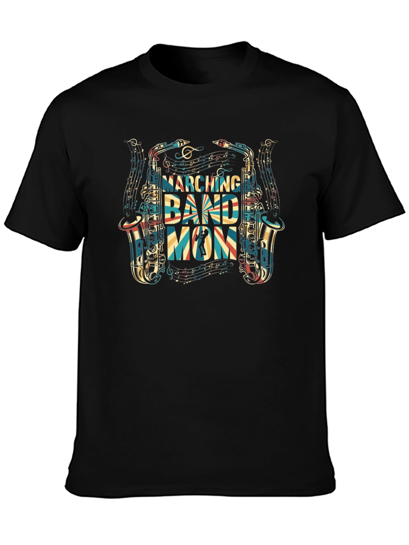 Marching Band Mom T-Shirt - Music Lover Tee