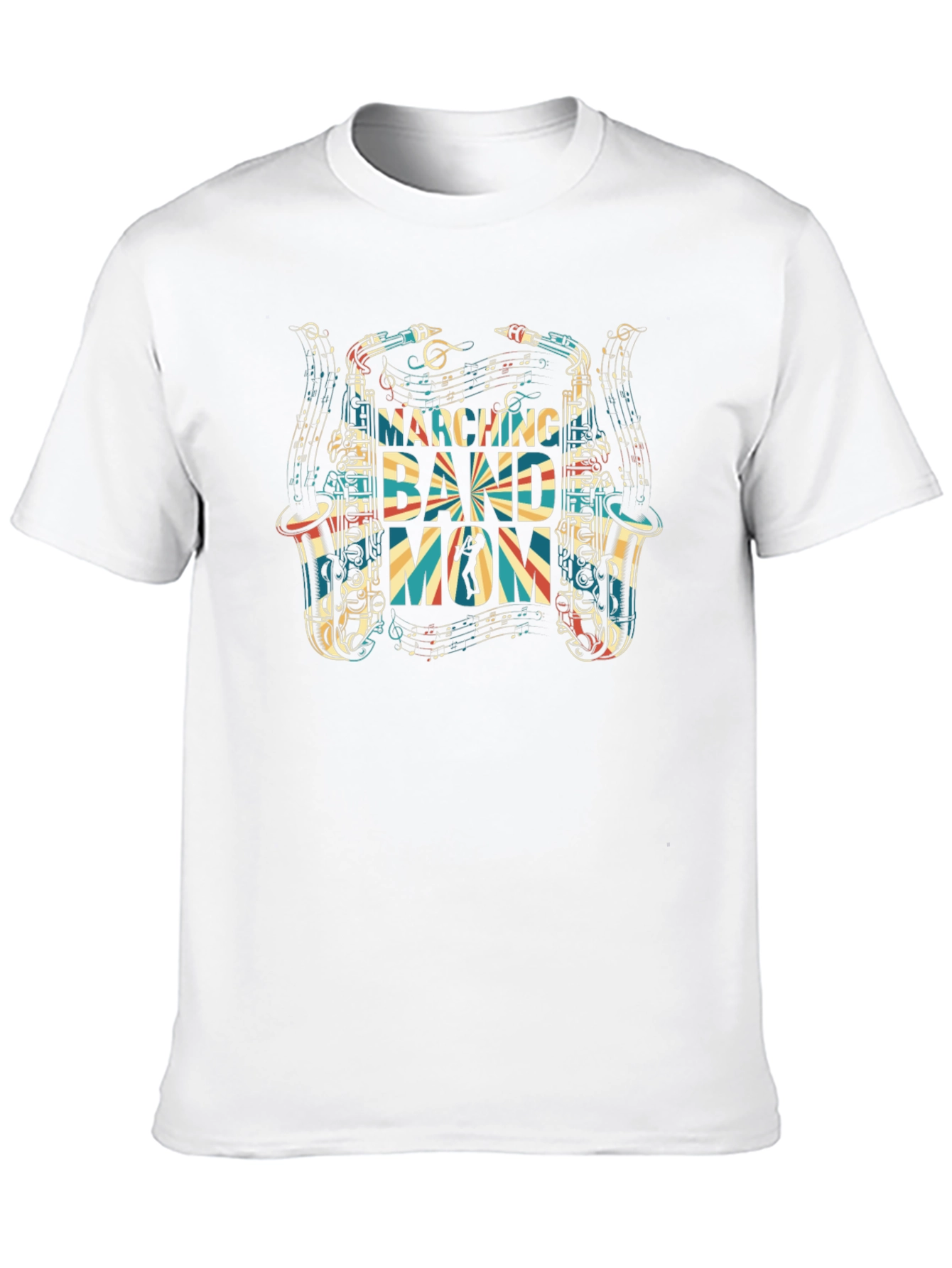 Marching Band Mom T-Shirt - Music Lover Tee
