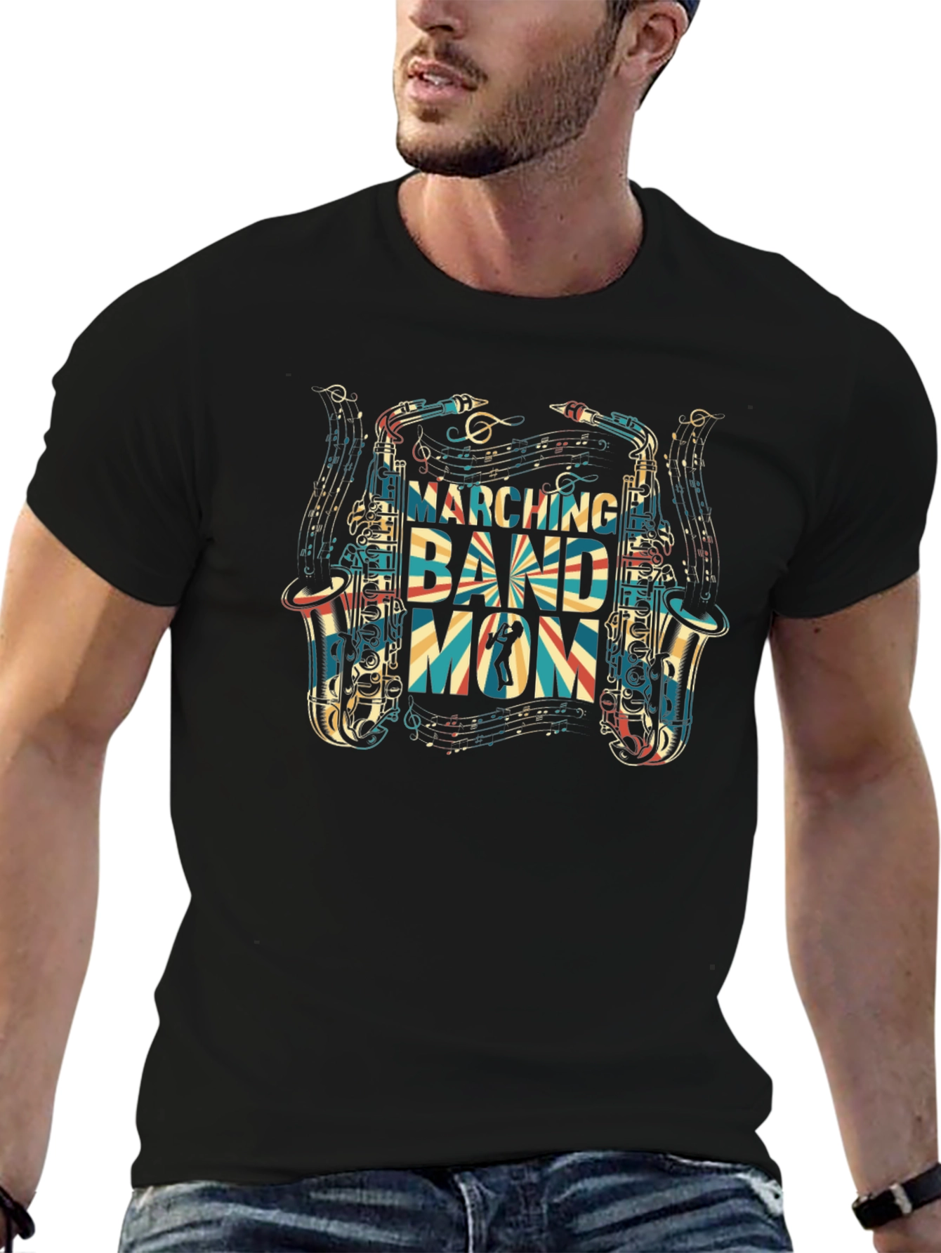 Marching Band Mom T-Shirt - Music Lover Tee