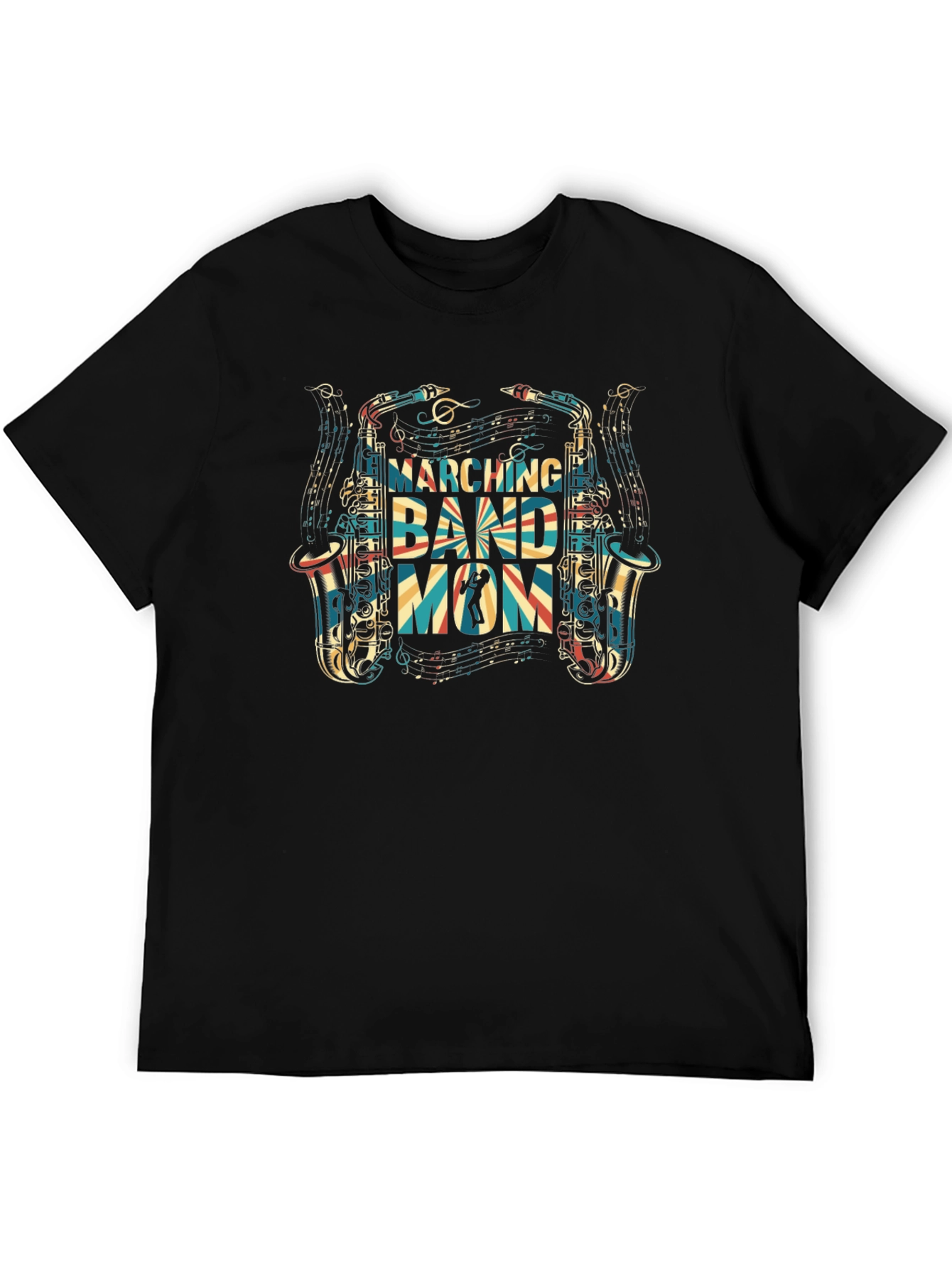 Marching Band Mom T-Shirt - Music Lover Tee