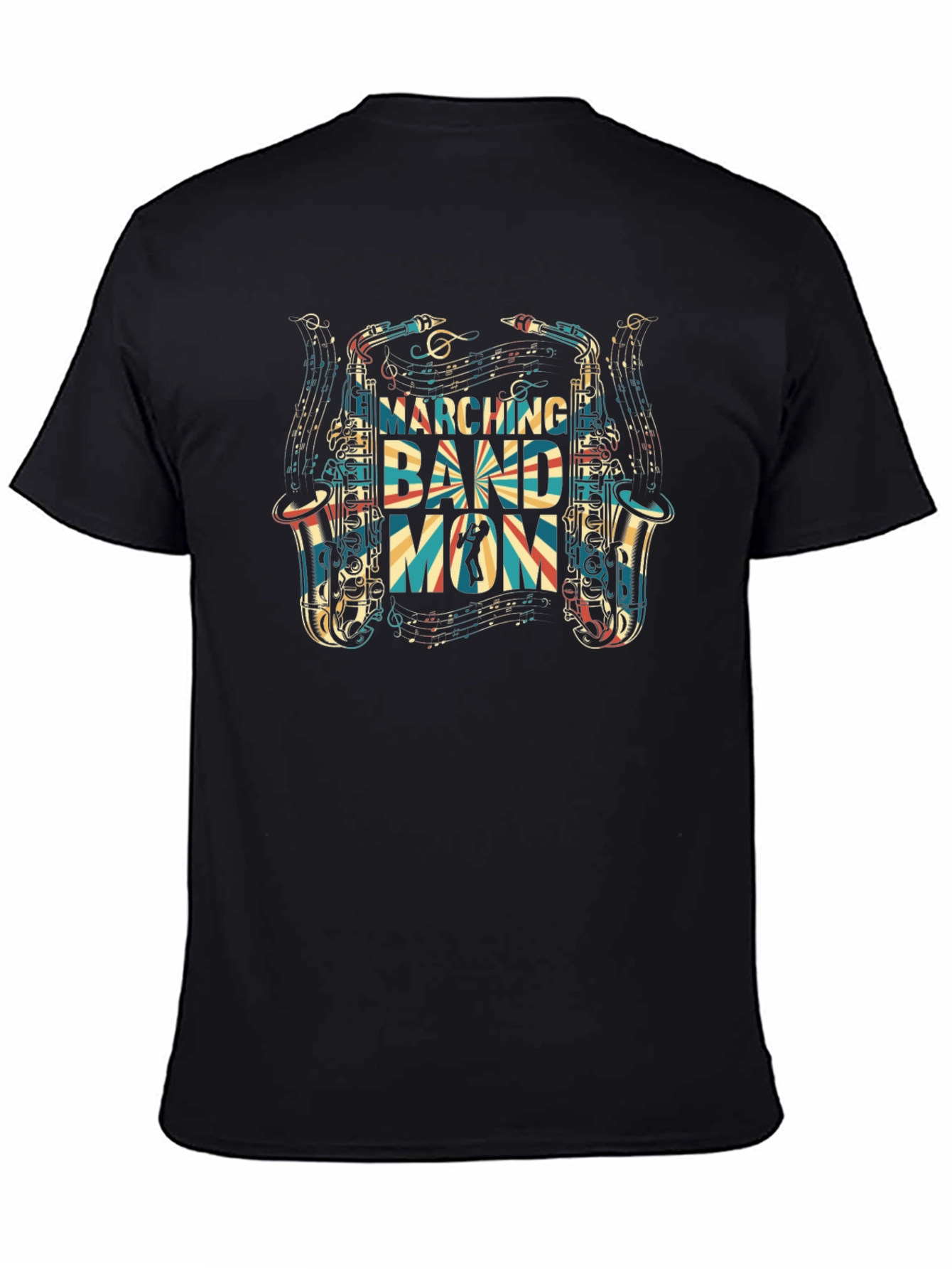 Marching Band Mom T-Shirt - Music Lover Tee