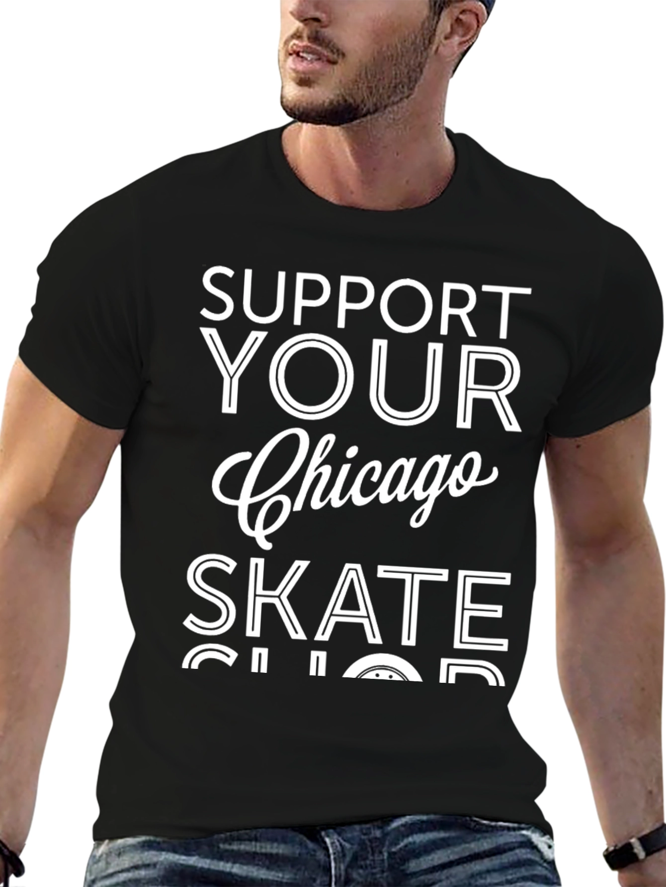 Chicago Skate Shop Support T-Shirt