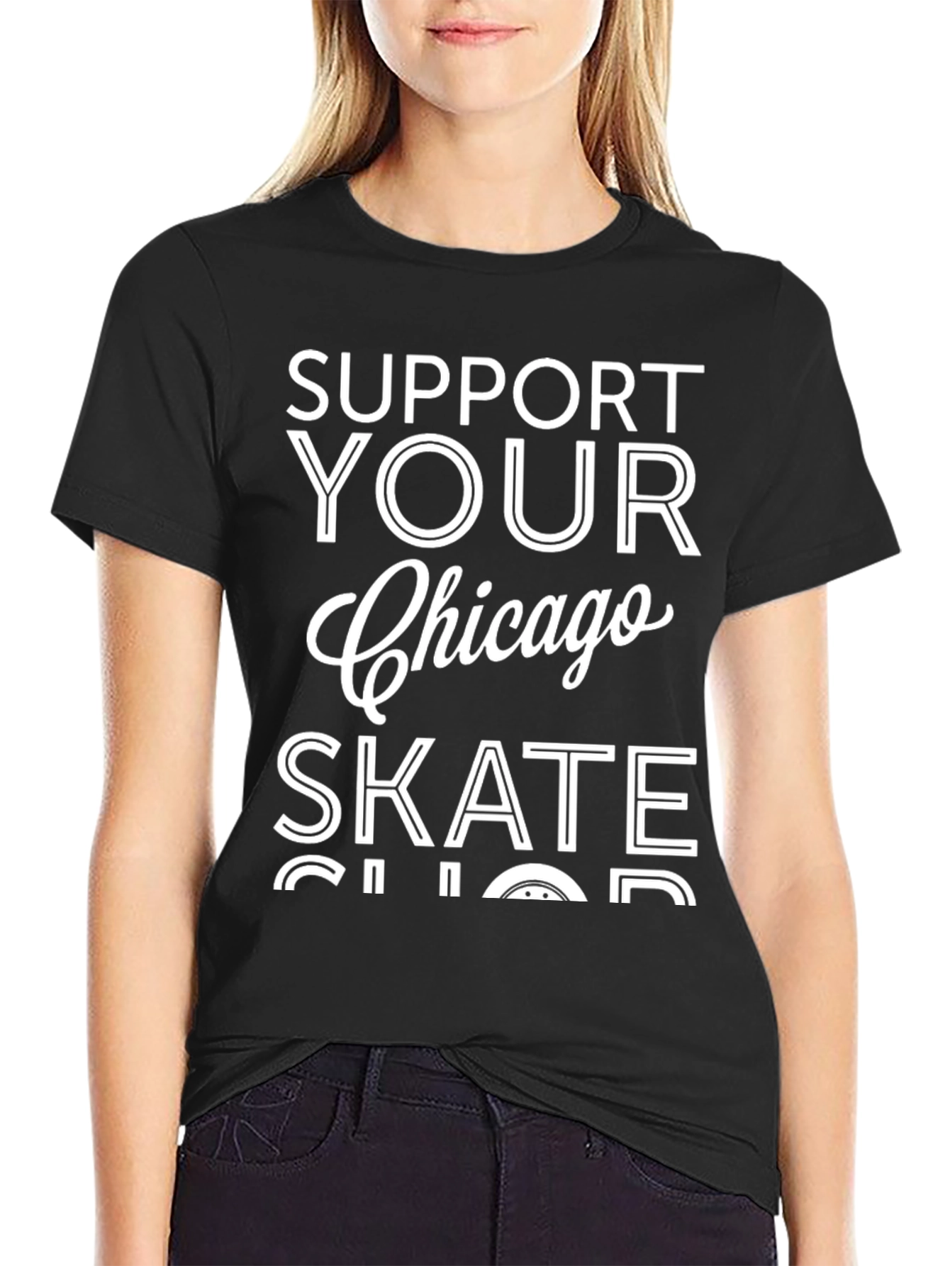 Chicago Skate Shop Support T-Shirt