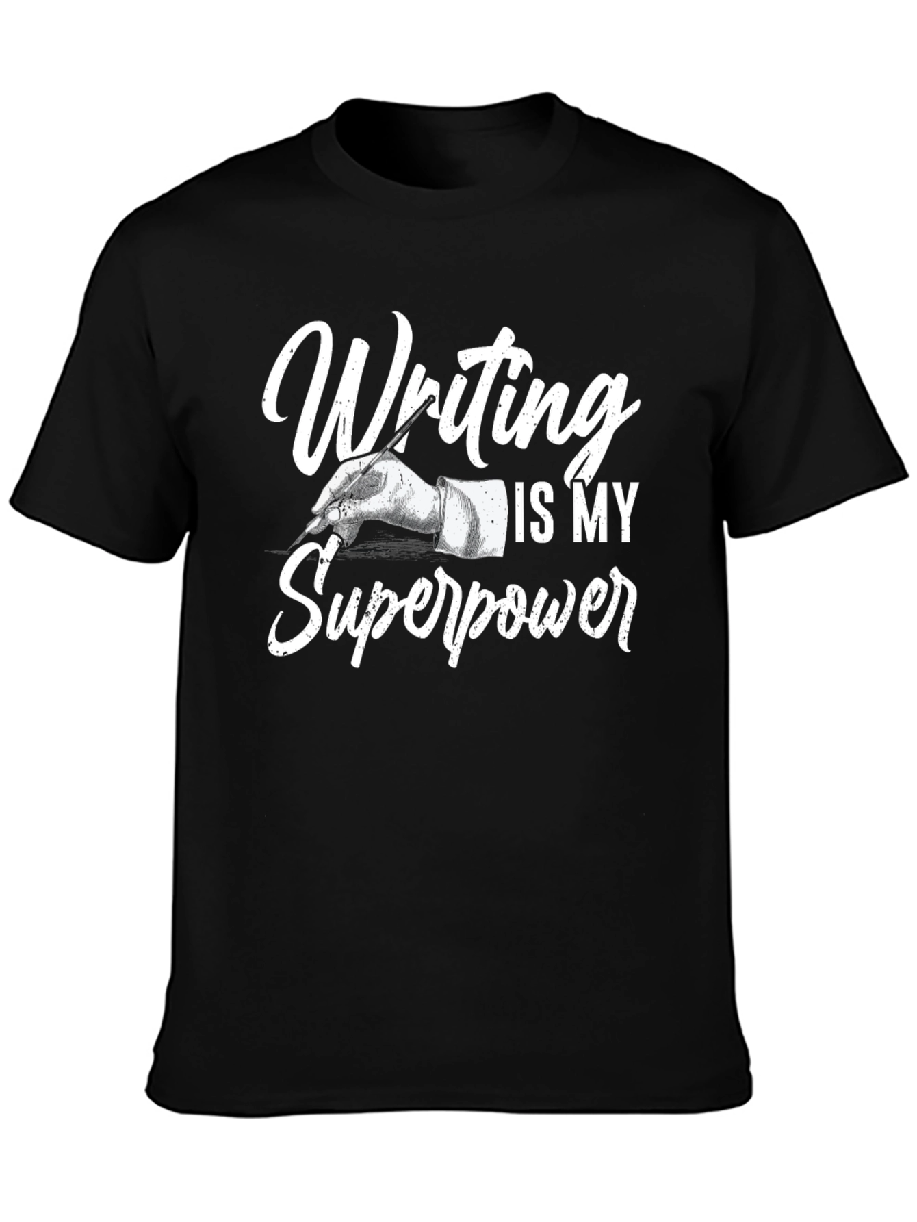 Writing is My Superpower Graphic Tee