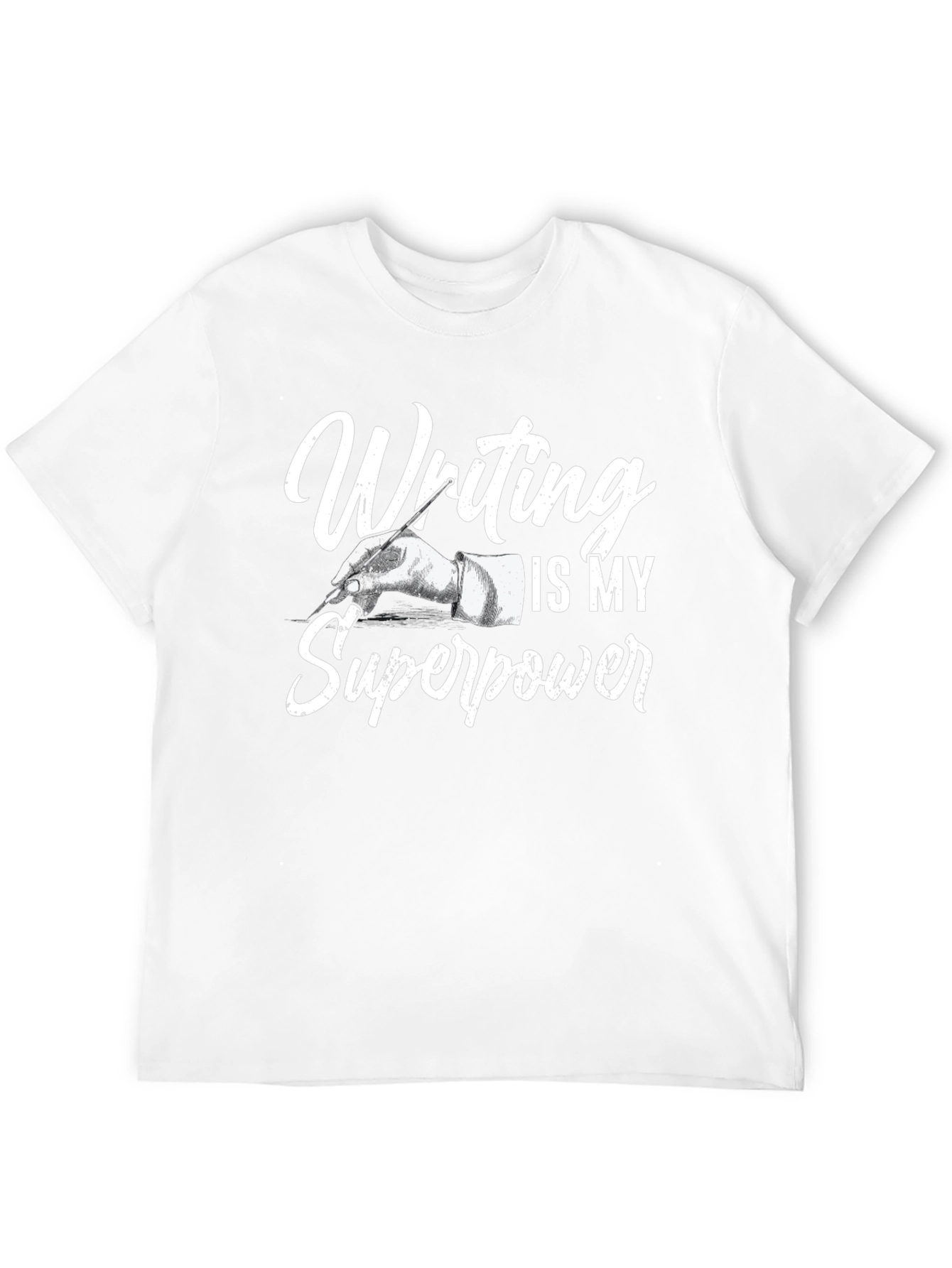 Writing is My Superpower Graphic Tee