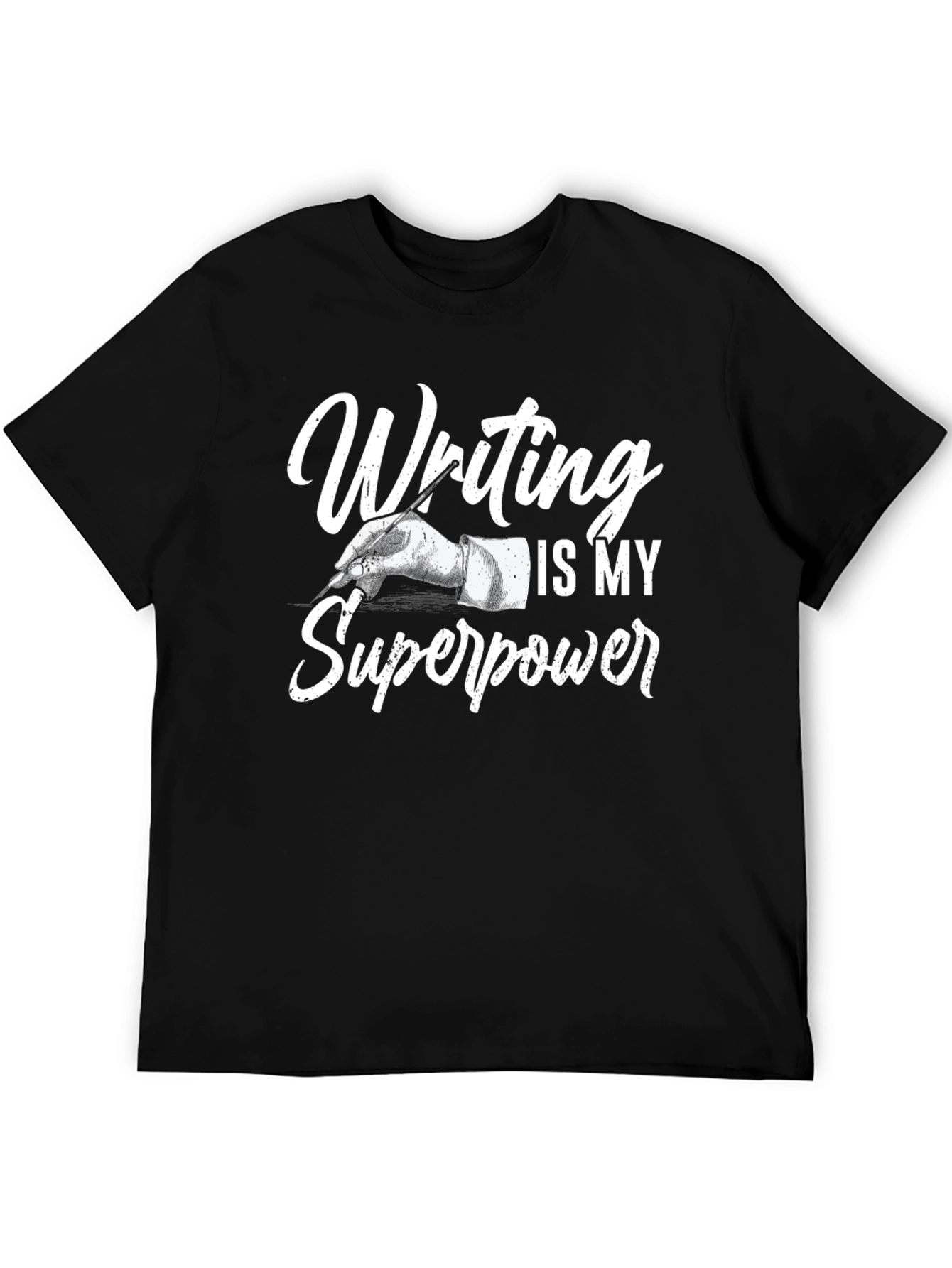 Writing is My Superpower Graphic Tee